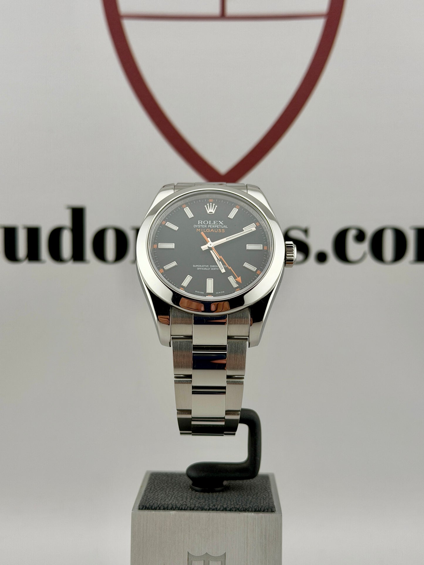 ROLEX Milgauss 116400 Black Dial 40mm Superb Condition