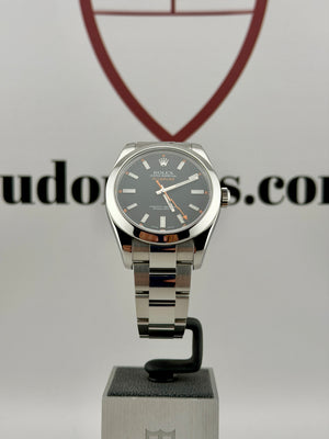 ROLEX Milgauss 116400 Black Dial 40mm Superb Condition