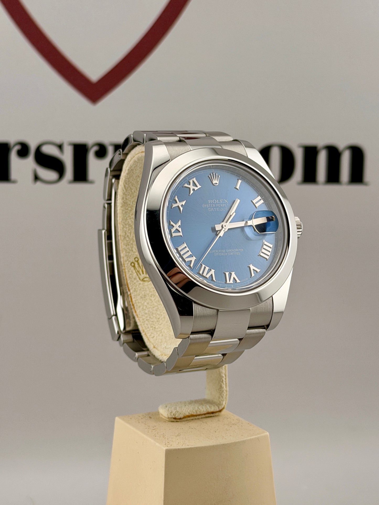 ROLEX DateJust 41 Azurro Dial 126300 41mm