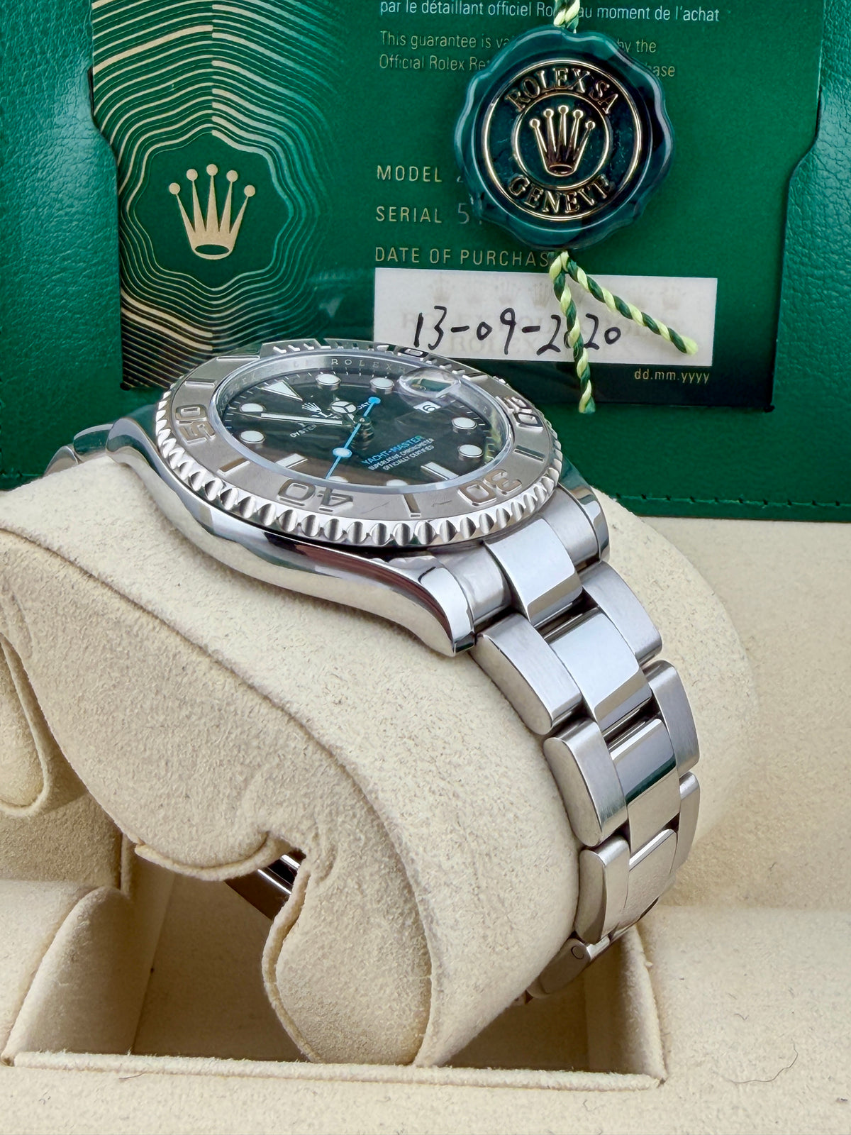 2020 ROLEX Yacht-Master Grey Dial 268622 37mm