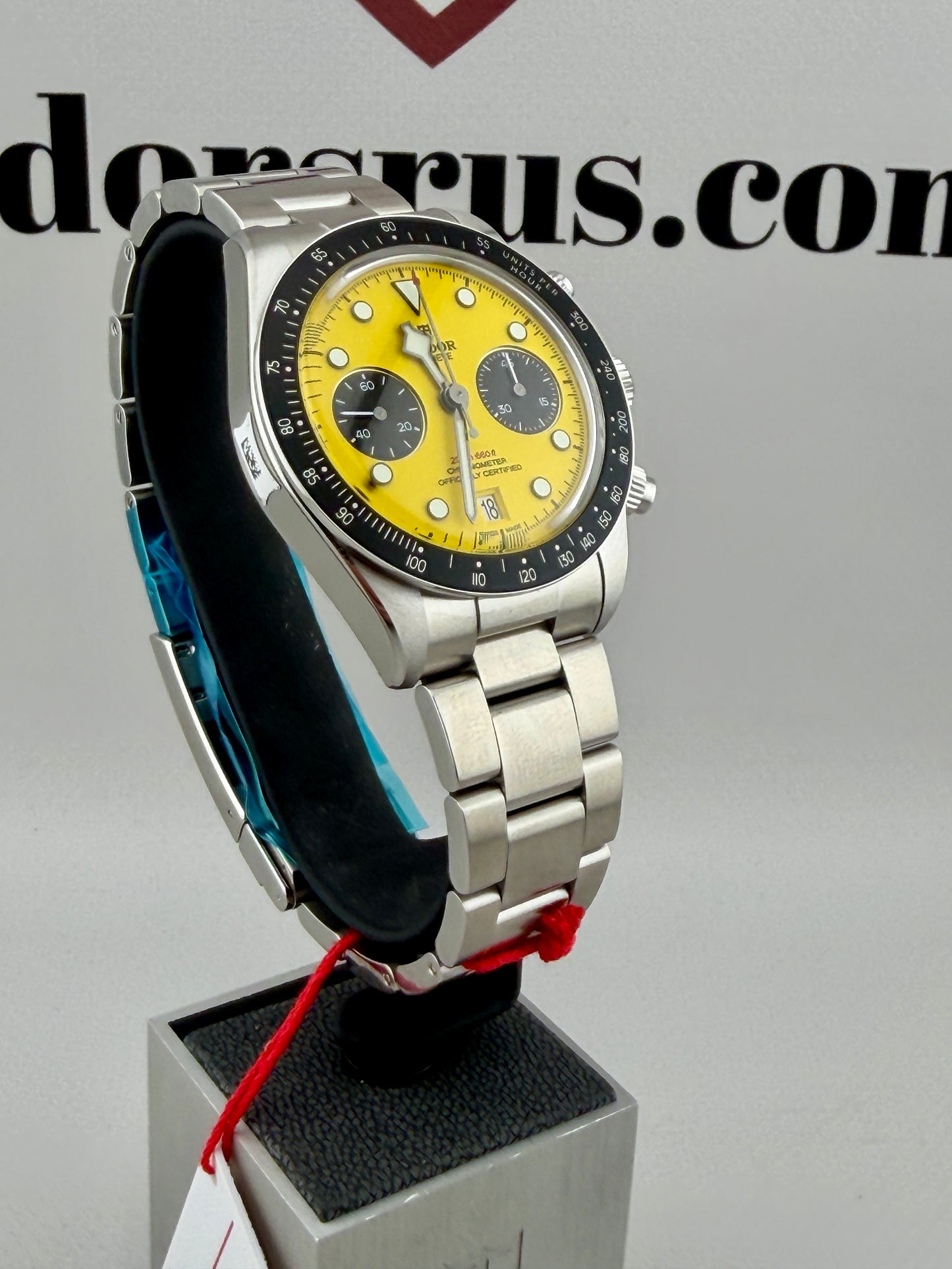 New Release TUDOR Black Bay Chrono Bumblebee 39mm Full Set