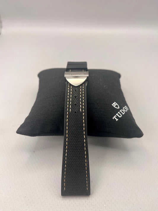 TUDOR OEM 20mm Hybrid Strap + OEM Tudor Stainless 16mm Clasp