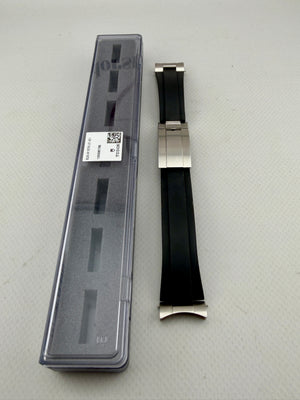 OEM Tudor 20mm Black Rubber Strap & OEM T Fit Clasp + End links
