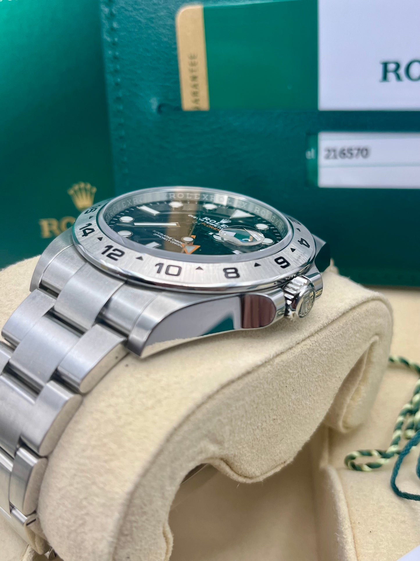 2019 ROLEX Explorer II GMT - 42mm - 216570 - Full Set