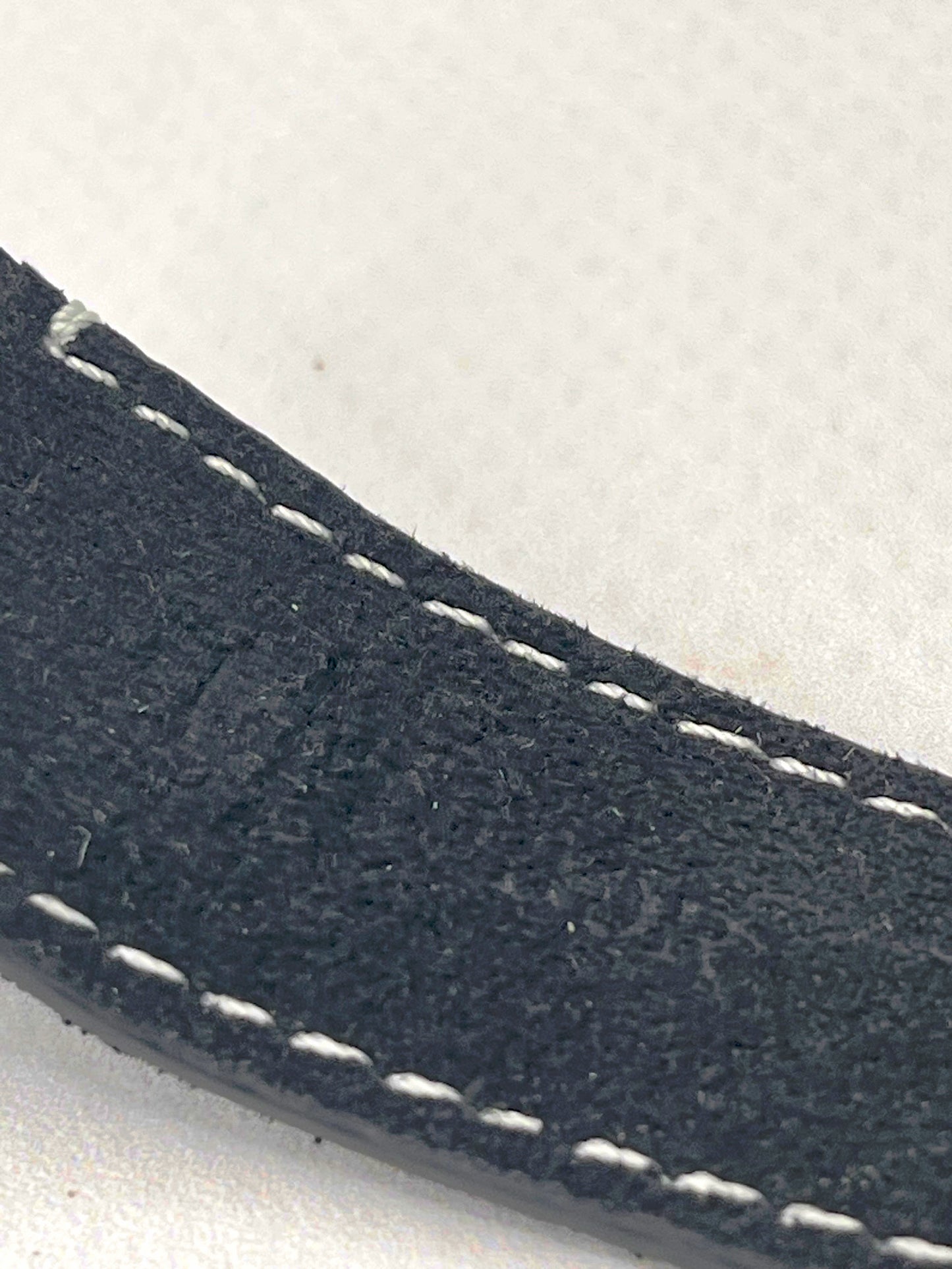TUDOR OEM 22mm Leather Bund Strap + OEM Tudor 18mm Clasp