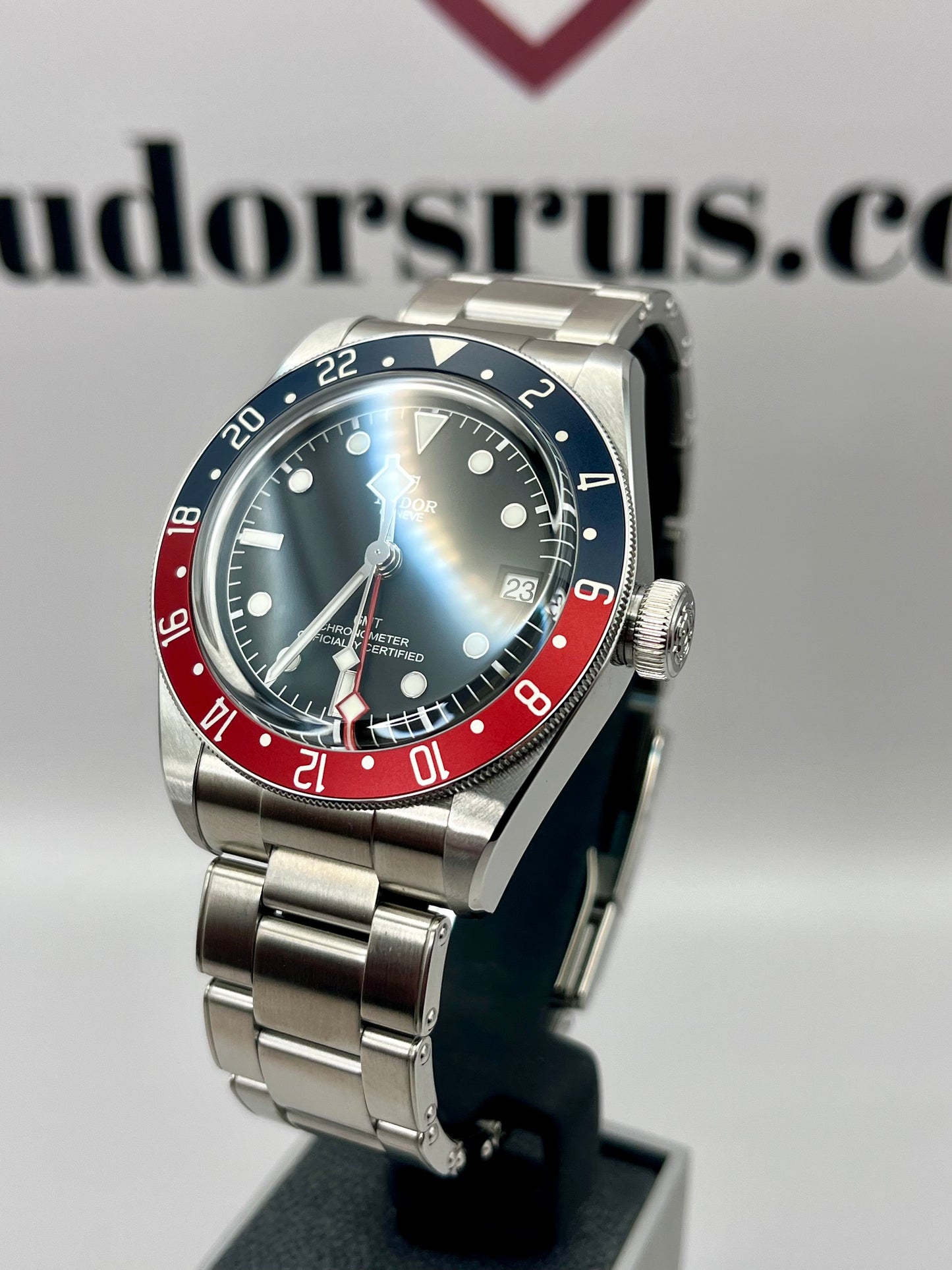 FEB 2026 UNWORN TUDOR Black Bay GMT Pepsi 41mm 79830RB Full Set