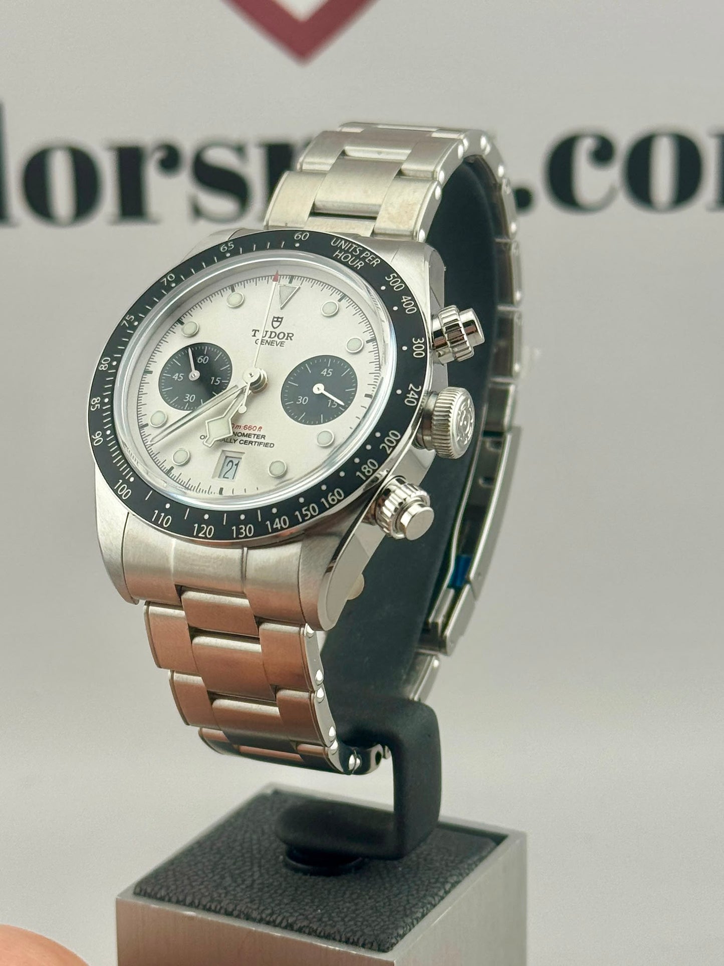UNWORN 2026 TUDOR Black Bay Chrono Panda + T-Fit Clasp 41mm