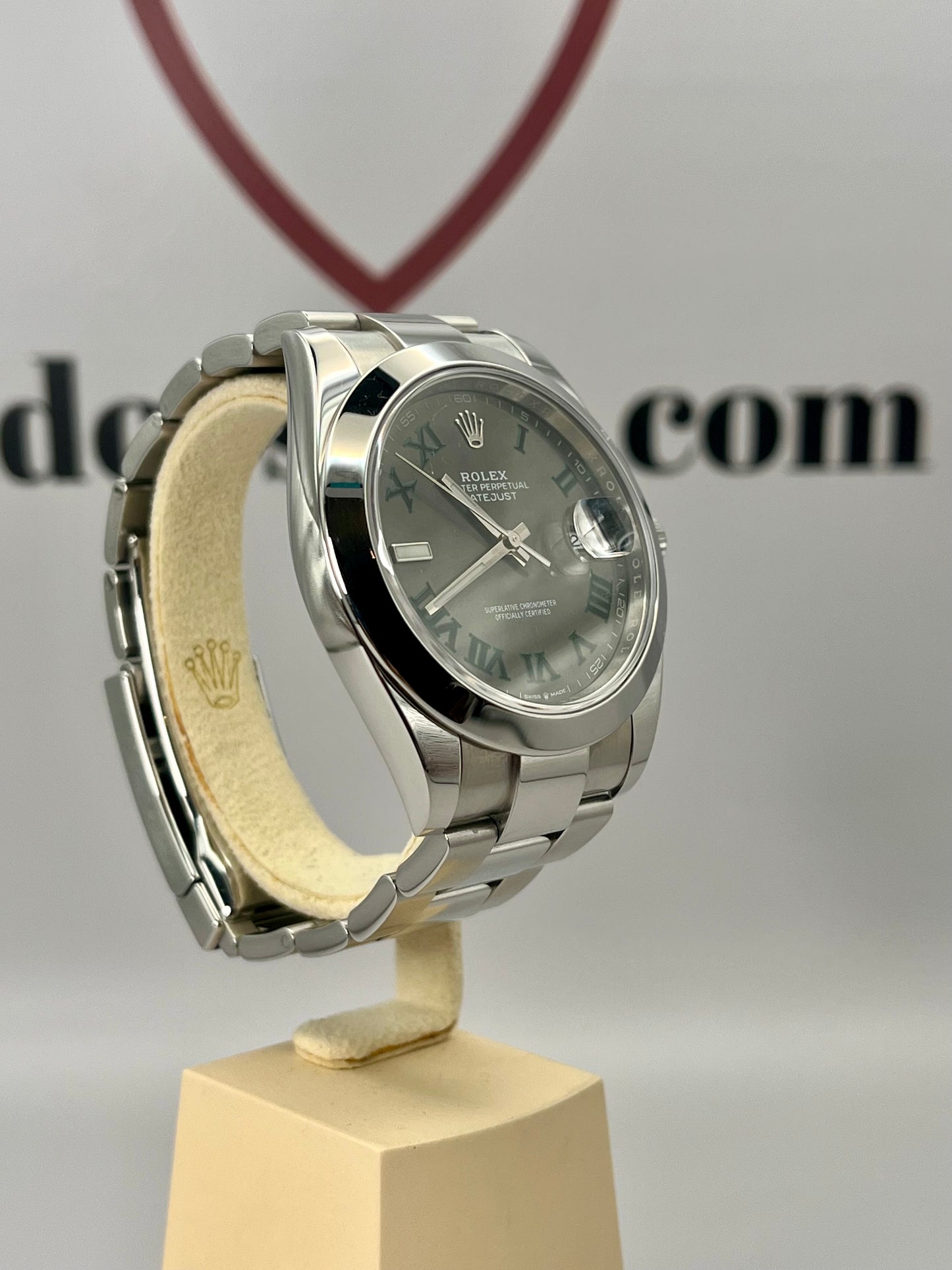 2020 ROLEX Datejust 41 - Wimbledon Dial - 126300 - Full Set - PX Welcome