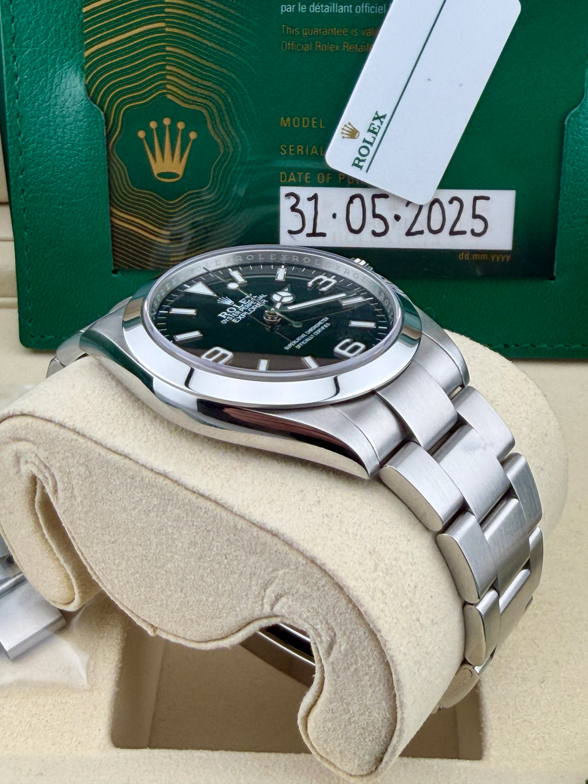 2025 ROLEX Explorer 224270 40mm Full Set Warranty to 2030