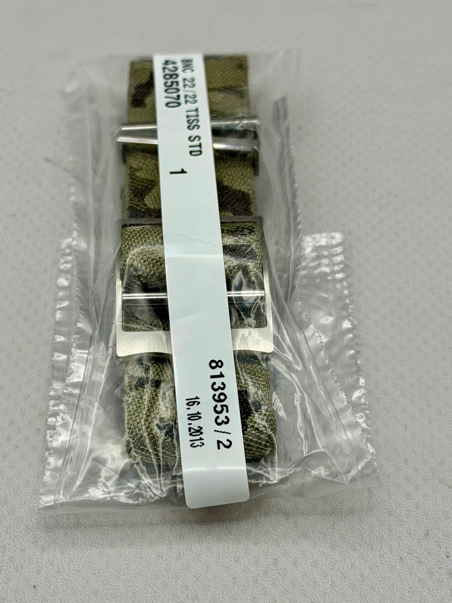 OEM Tudor NATO Camouflage Strap - 22mm - NEW/UNWORN