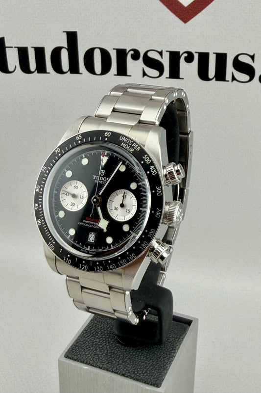 2022 TUDOR Black Bay Chrono Reverse Panda M79360N 41mm Full Set Warranty