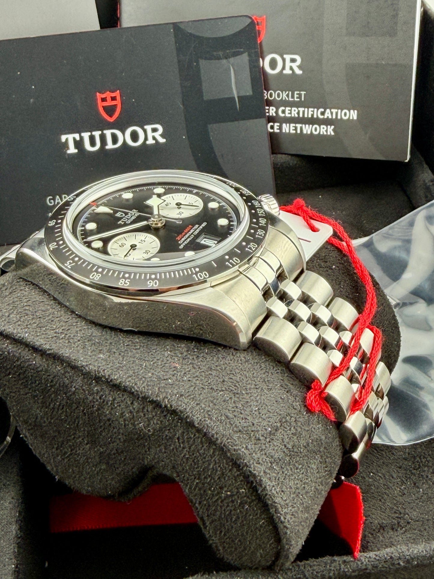 Unworn 2026 TUDOR Black Bay Chrono 'Reverse Panda' 41mm Full Set