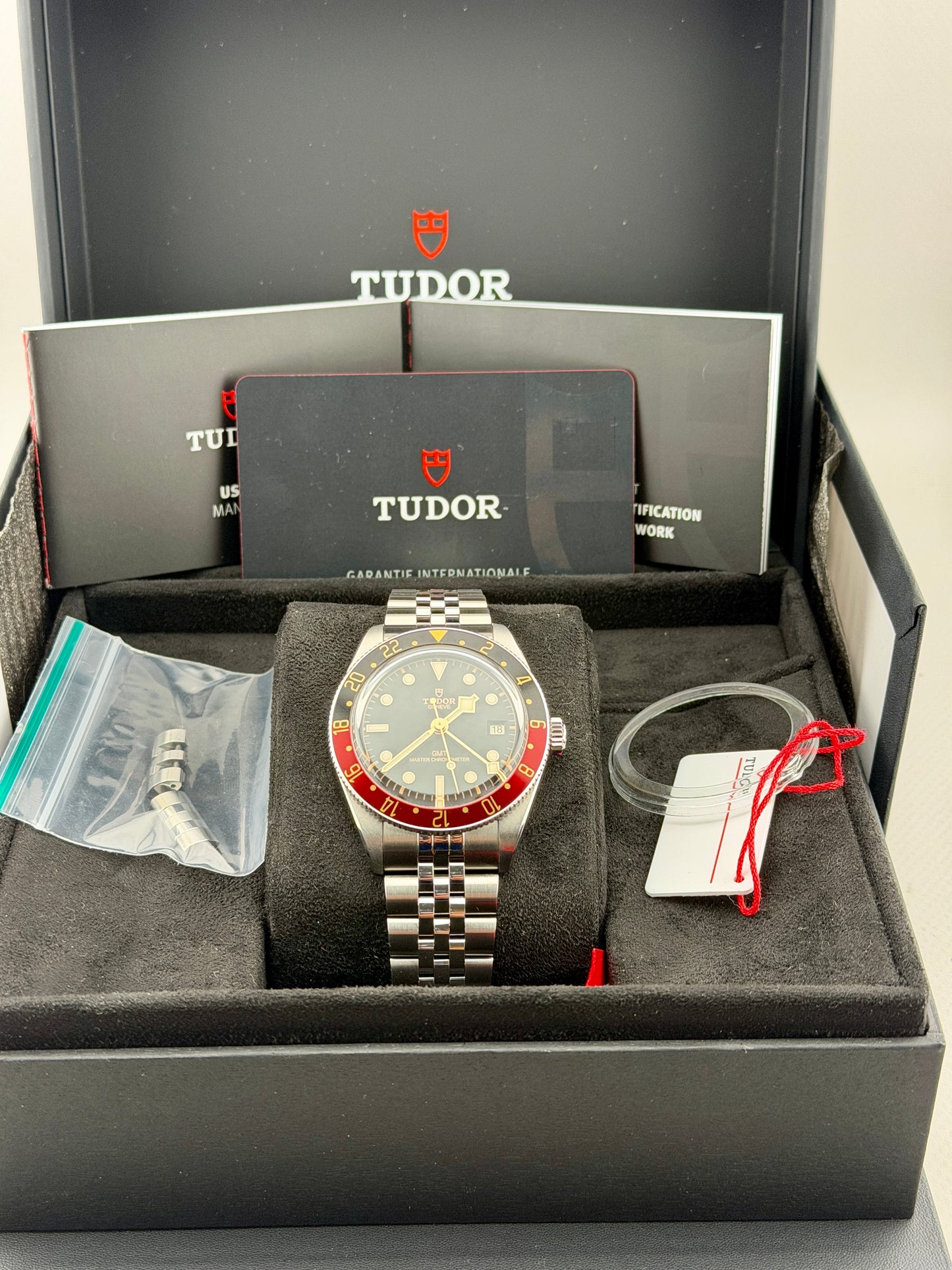 2026 TUDOR Black Bay 58 GMT 7939G1A0NRU Jubilee Strap 39mm Full Set