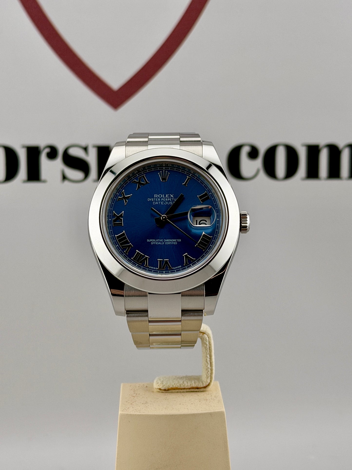 ROLEX DateJust 41 Azurro Dial 126300 41mm