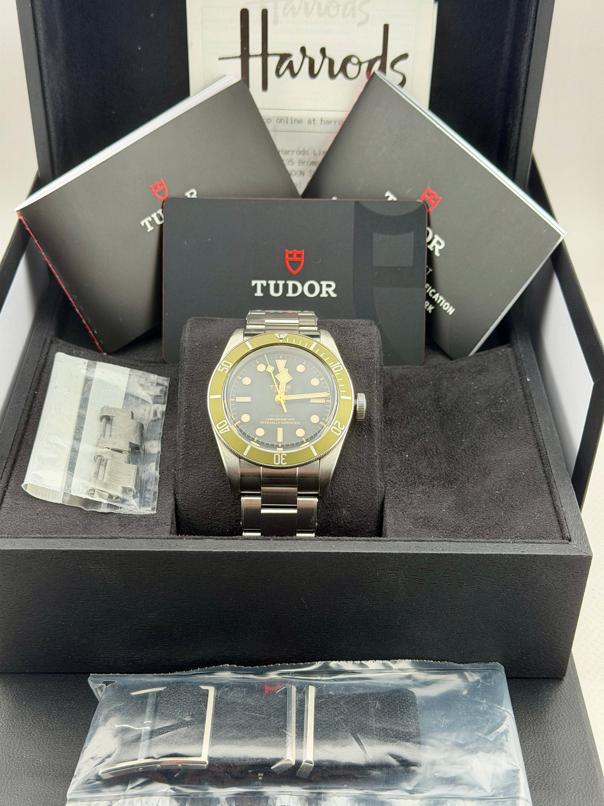 2022 TUDOR Black Bay Harrods Sp.Edition 41mm 79230G Full Set