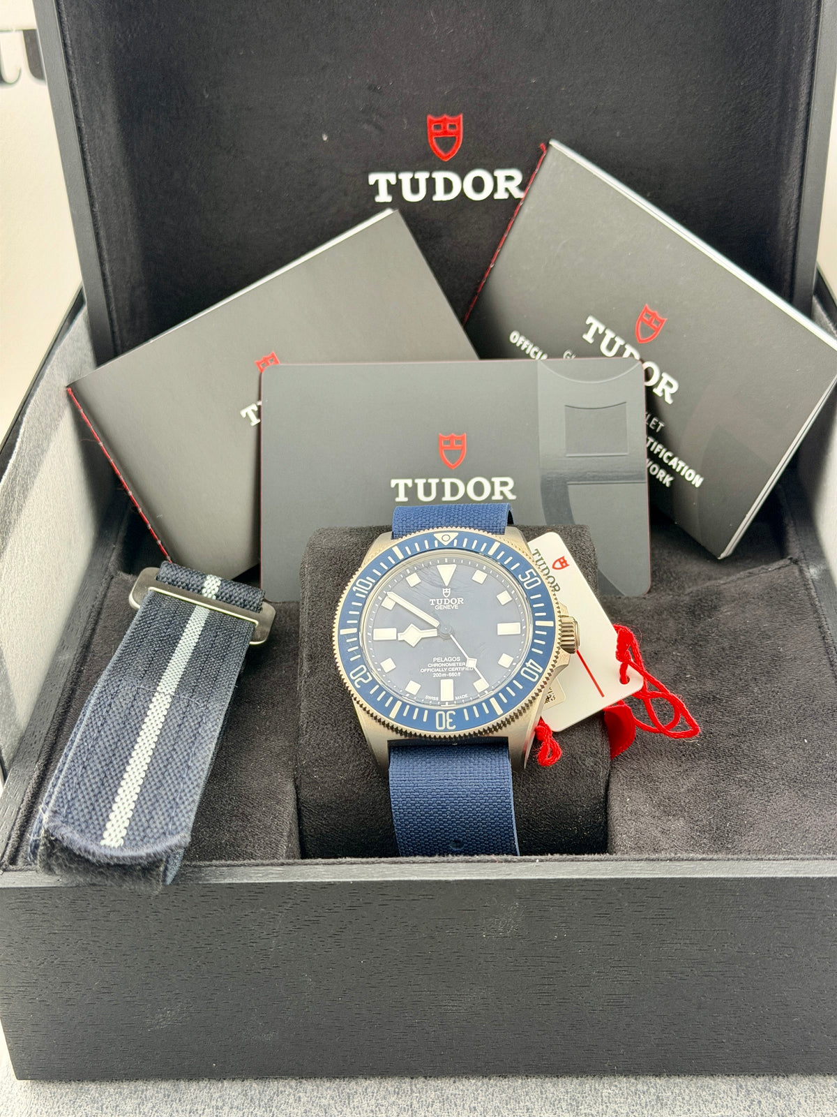 2022 TUDOR Pelagos FXD 25707B/MN22 42MM Full Set 2 Straps Warranty
