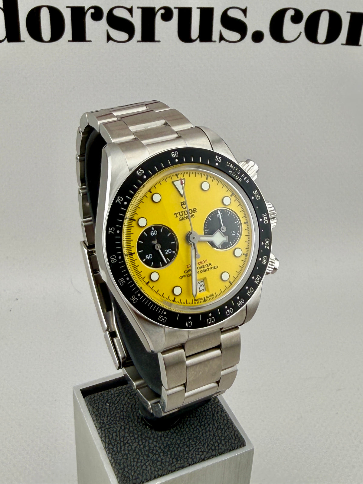 2026 TUDOR Black Bay Chrono BumbleBee M79310 39mm Full Set