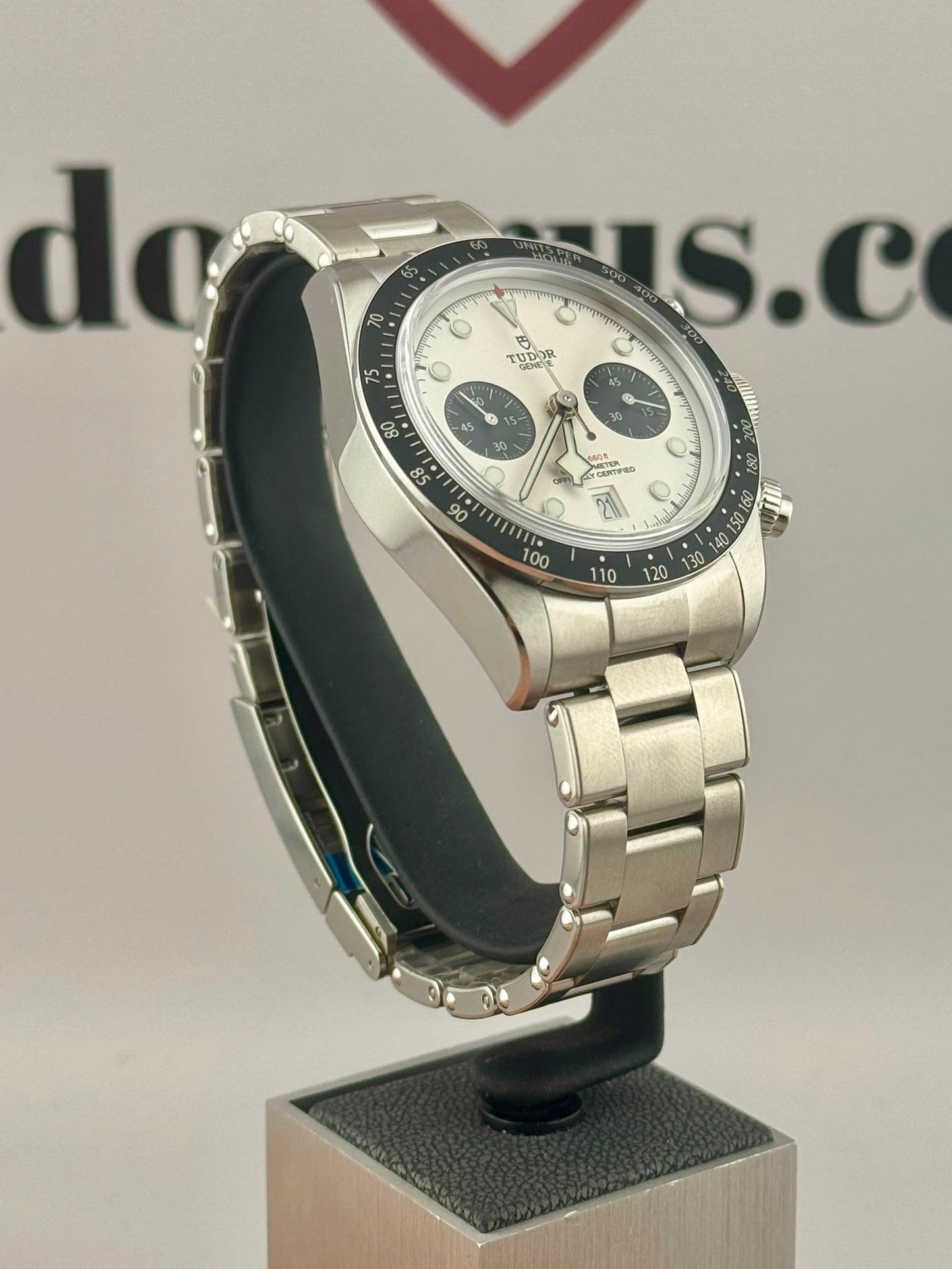 UNWORN 2026 TUDOR Black Bay Chrono Panda + T-Fit Clasp 41mm