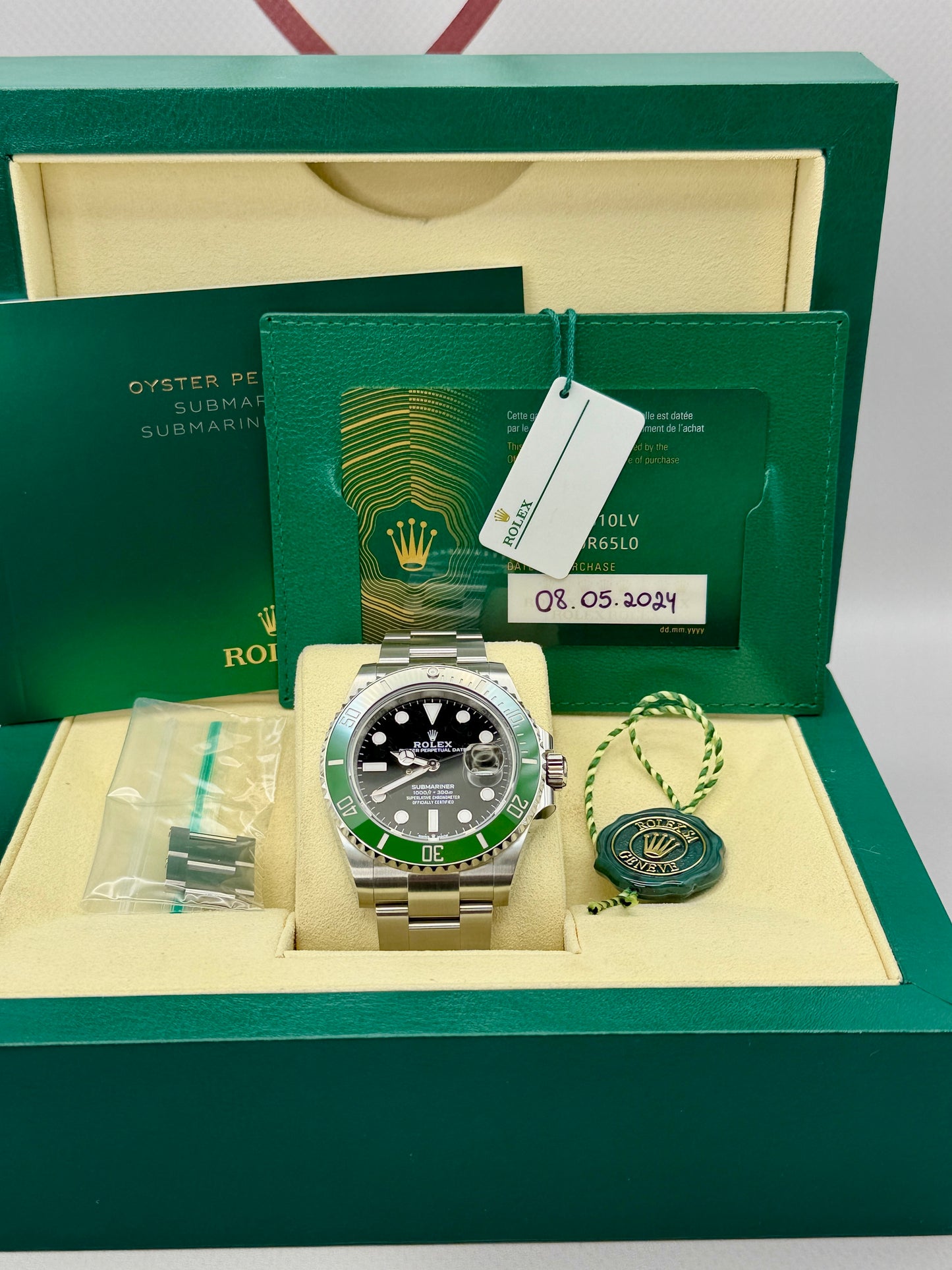 2024 ROLEX Submariner Starbucks 126610LV 41mm Full Set