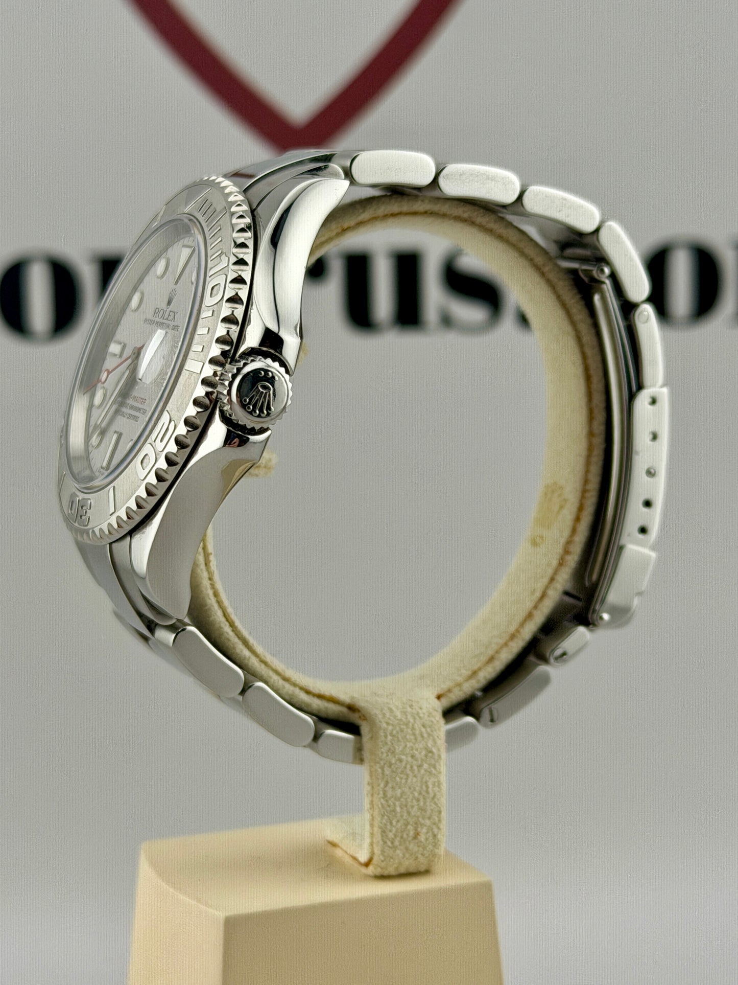 ROLEX Yacht-Master 40mm ref 16622 Platinum Bezel - MINT & Serviced