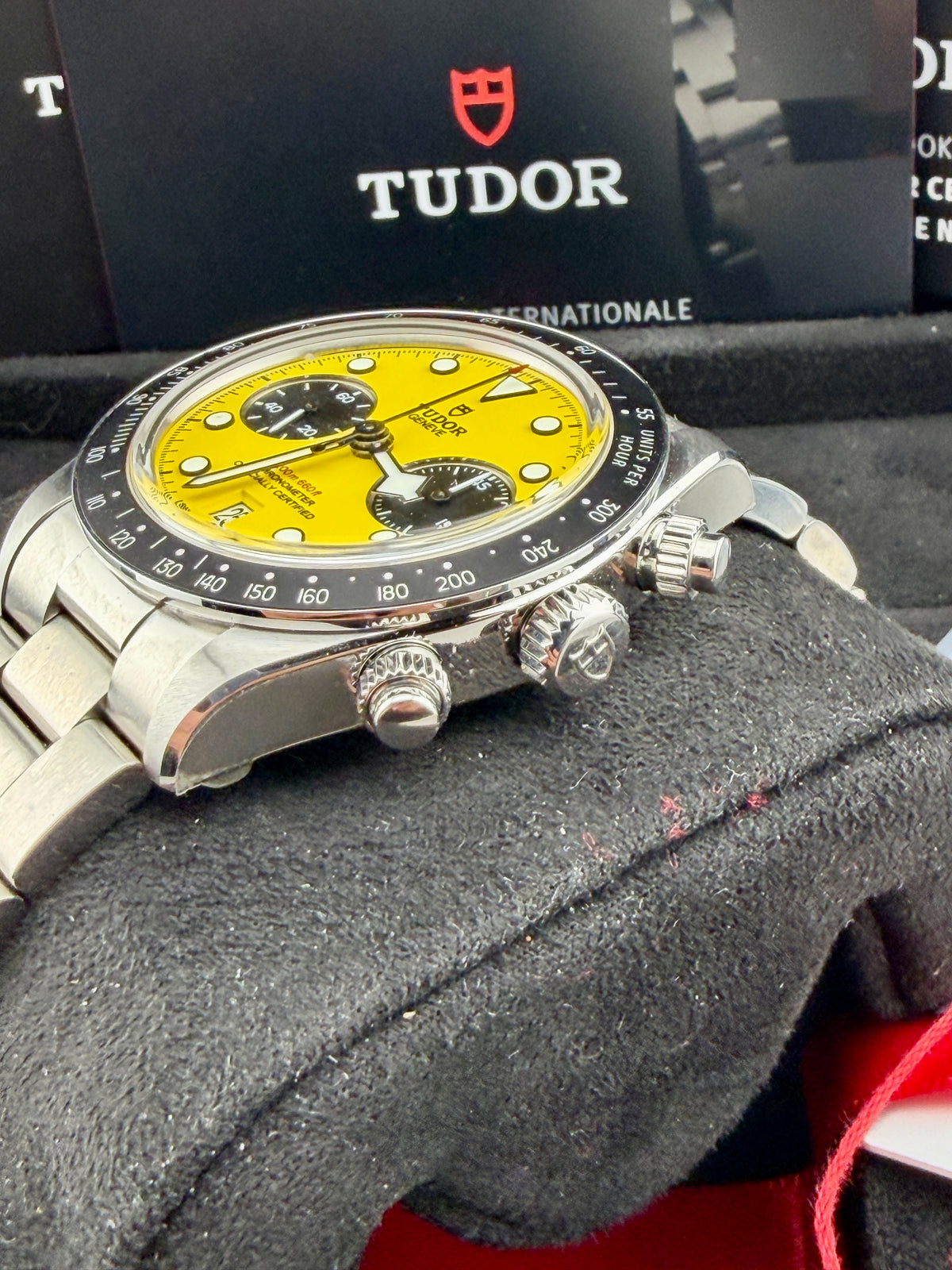 2026 TUDOR Black Bay Chrono BumbleBee M79310 39mm Full Set