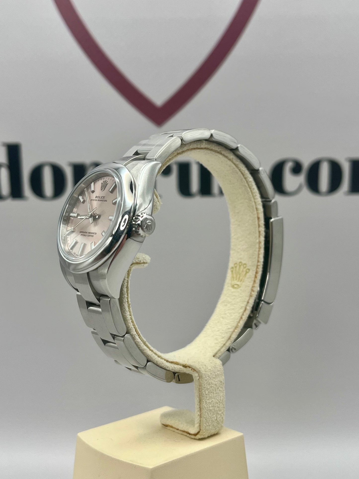 2023 ROLEX Oyster Perpetual 28mm 276200 Pink Dial Full Set Warranty to 2028