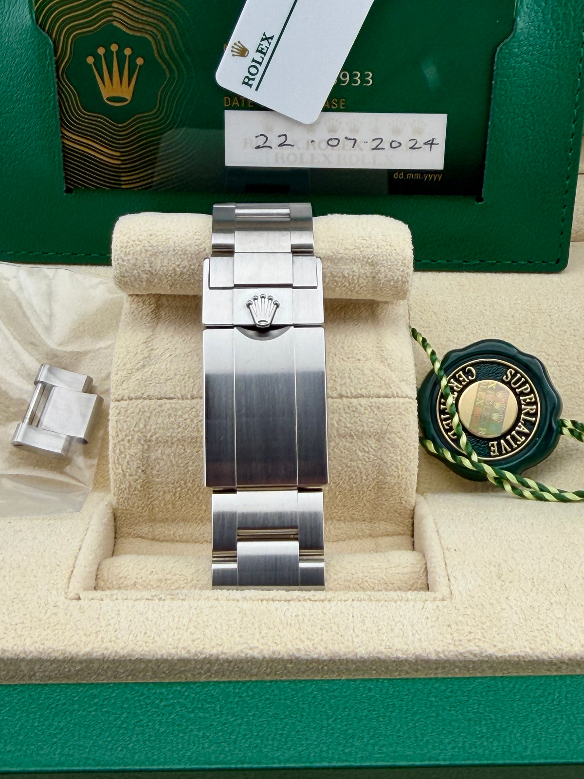 2024 ROLEX AirKing 126900 40mm Full Set Warranty to 2029