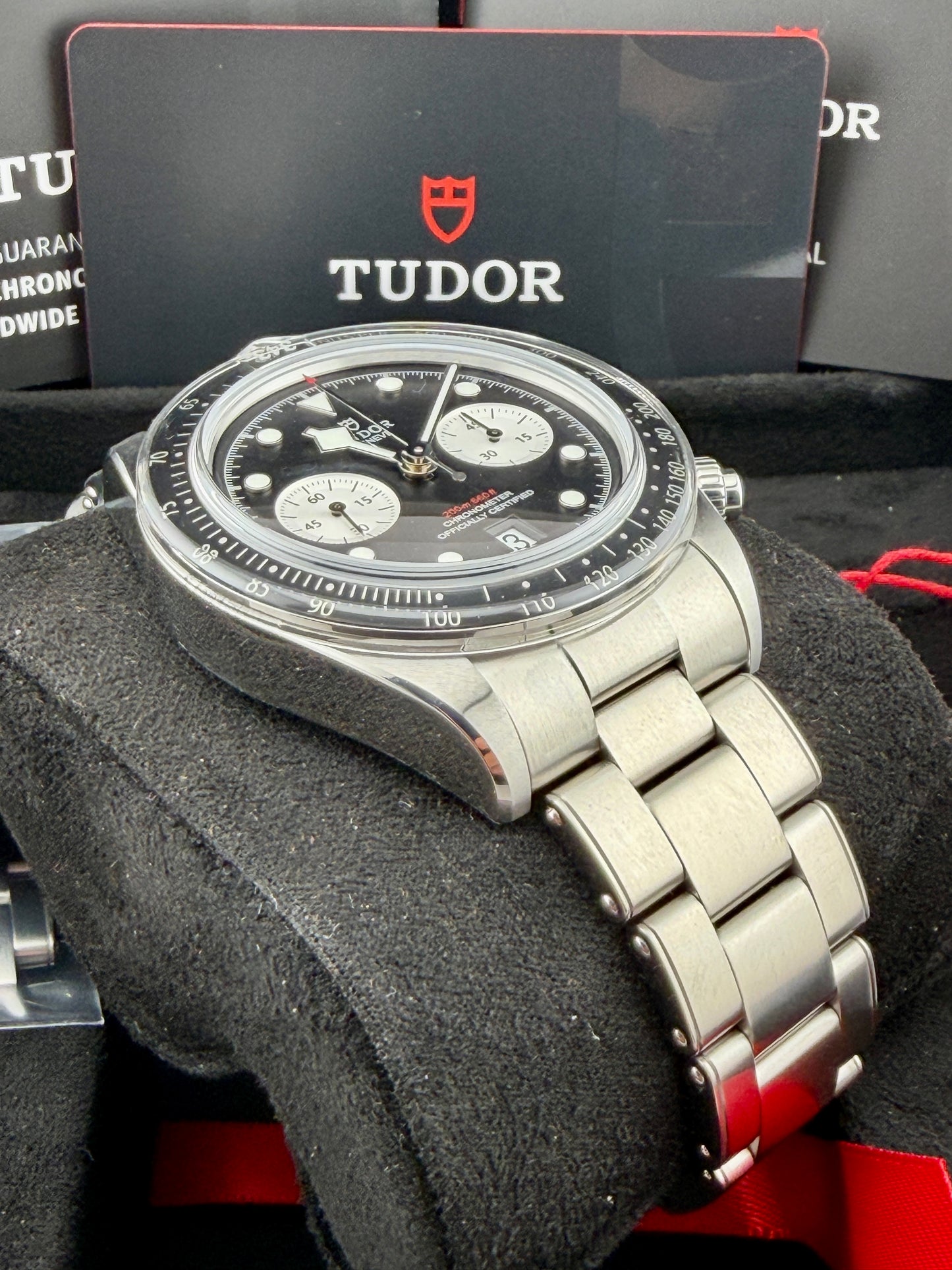 2026 New TUDOR Black Bay Chrono M79360N 41mm Full Set Warranty