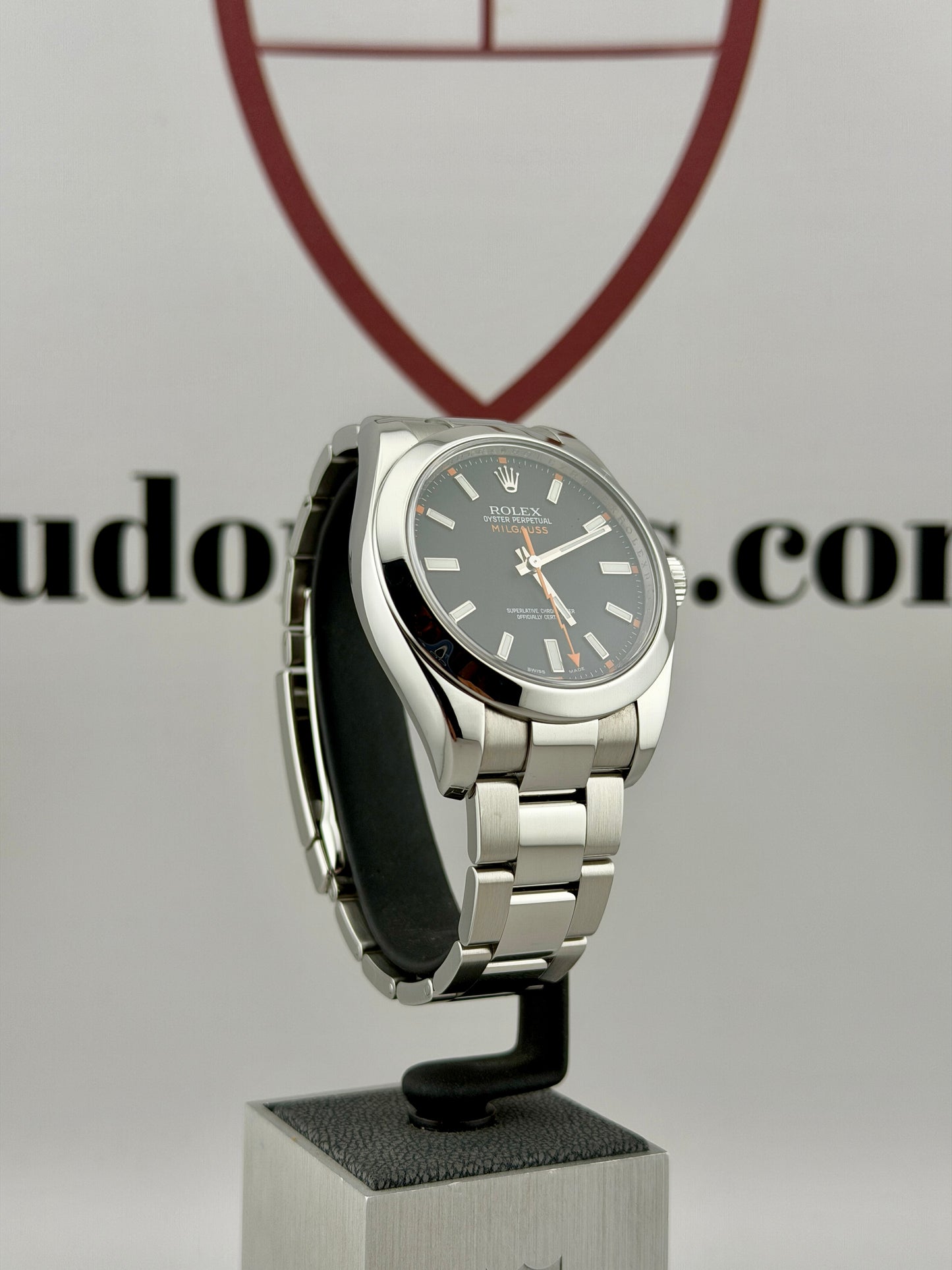 ROLEX Milgauss 116400 Black Dial 40mm Superb Condition