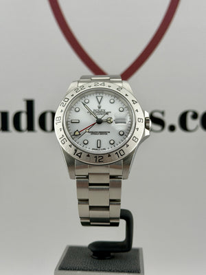 ROLEX Explorer II GMT 40mm Polar Dial ref 16570