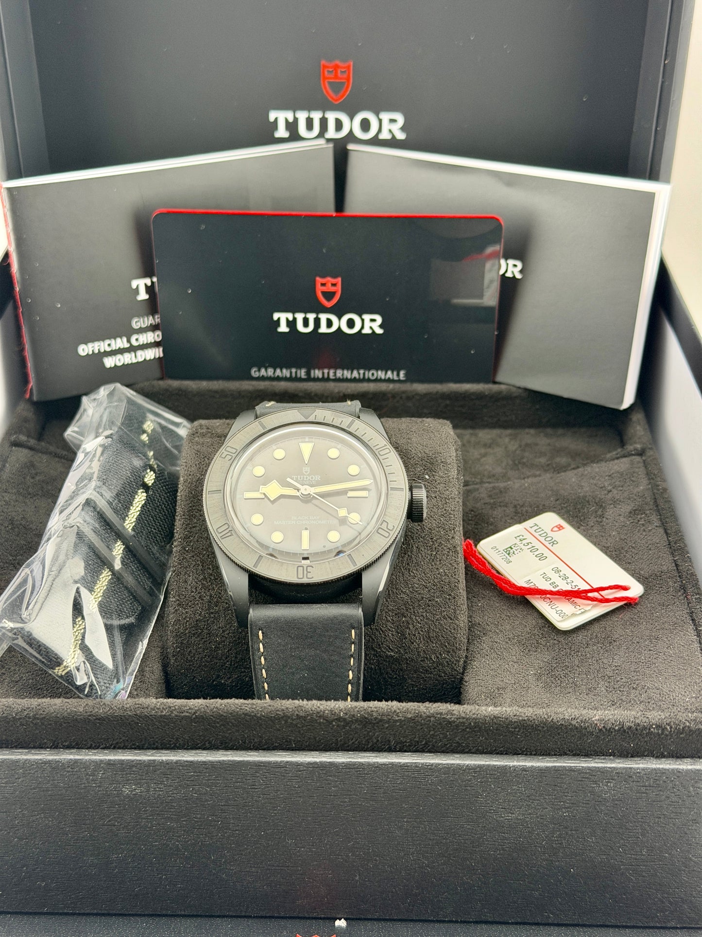 2025 TUDOR Black Bay Ceramic 79210CNU METAS 41mm Full Set