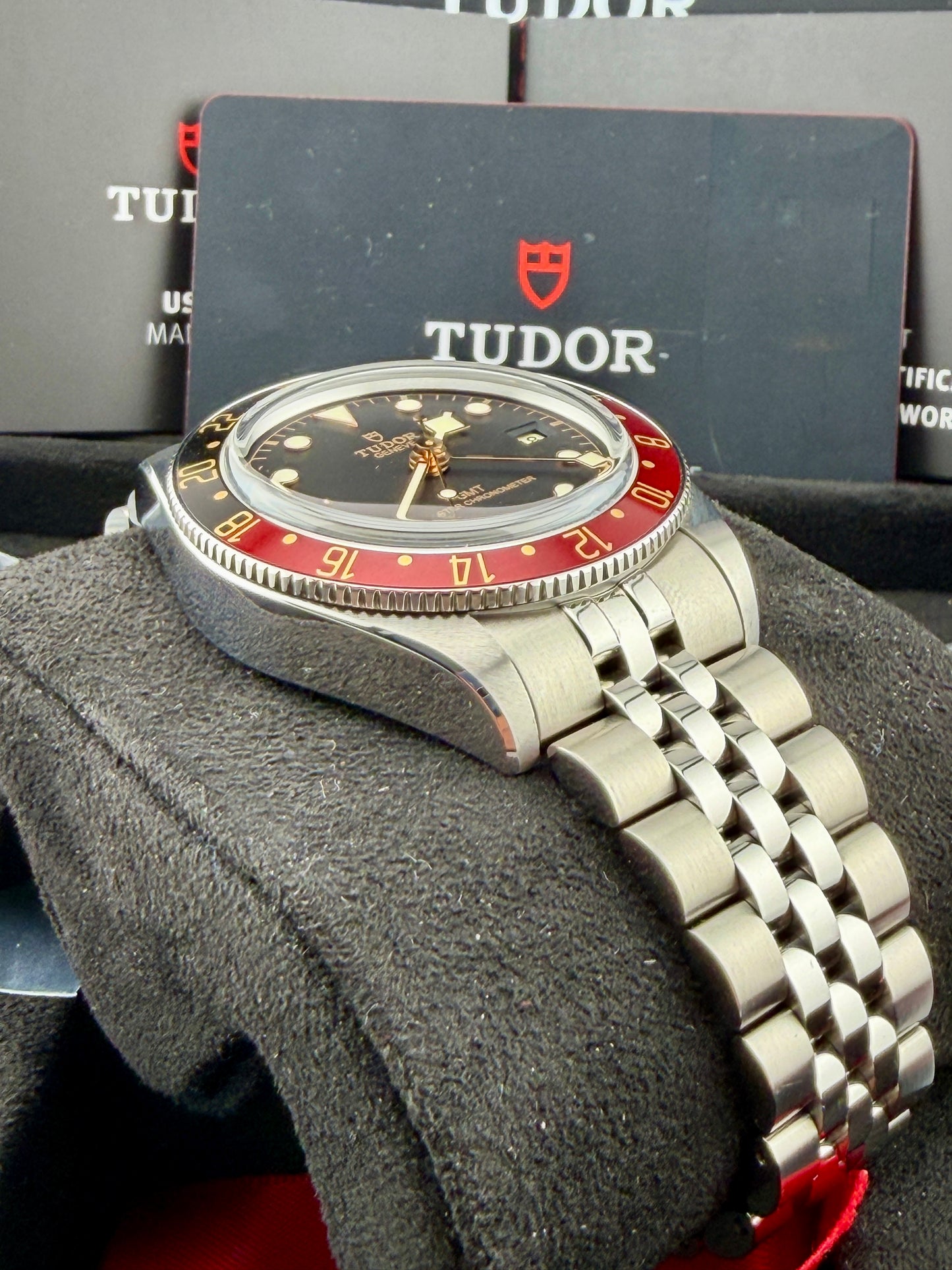 2026 TUDOR Black Bay 58 GMT 7939G1A0NRU Jubilee Strap 39mm Full Set