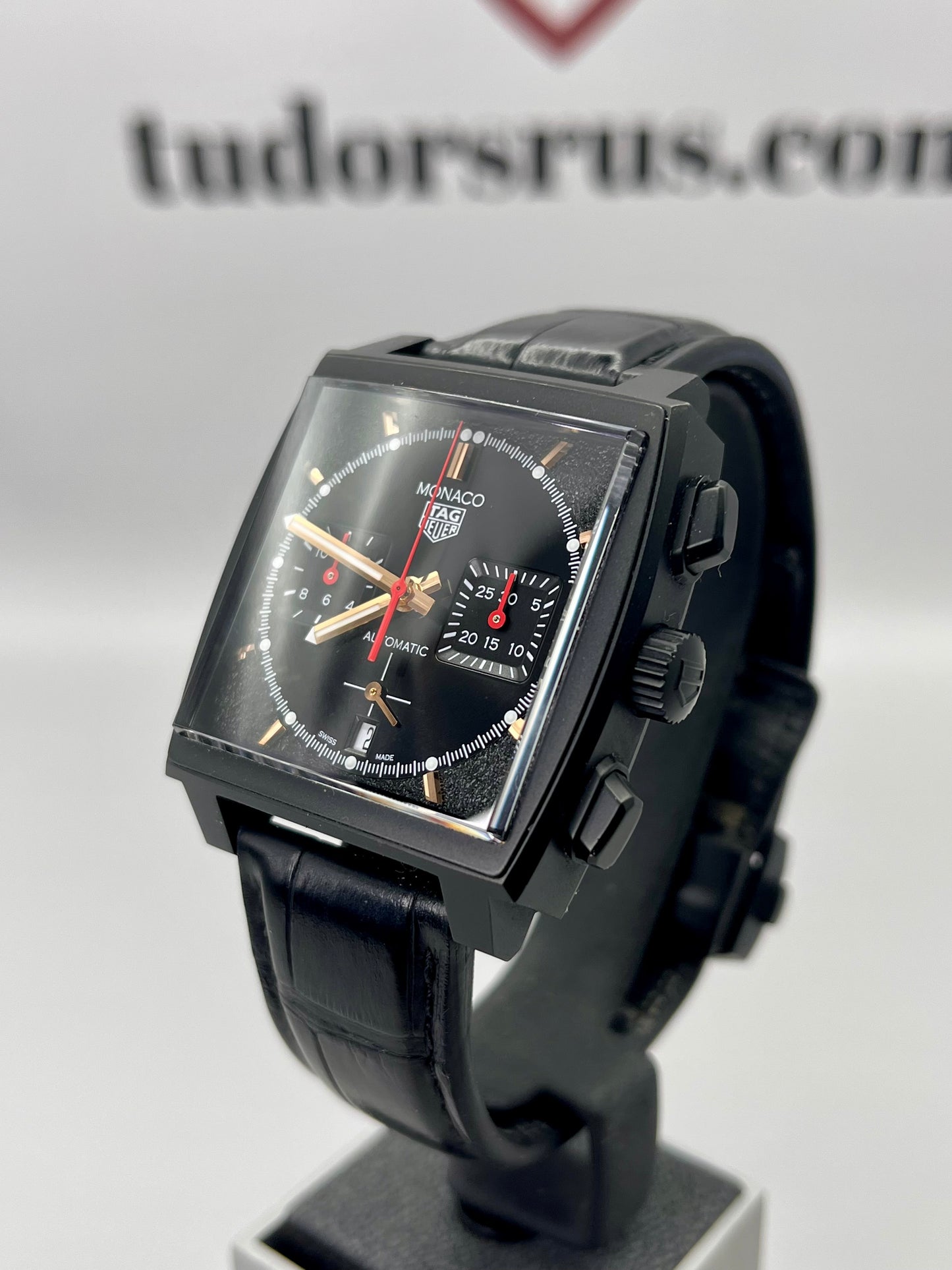 2023 TAG Heuer Monaco ‘Dark Lord’ CBL2180.FC6497 - Special Edition - Full Set