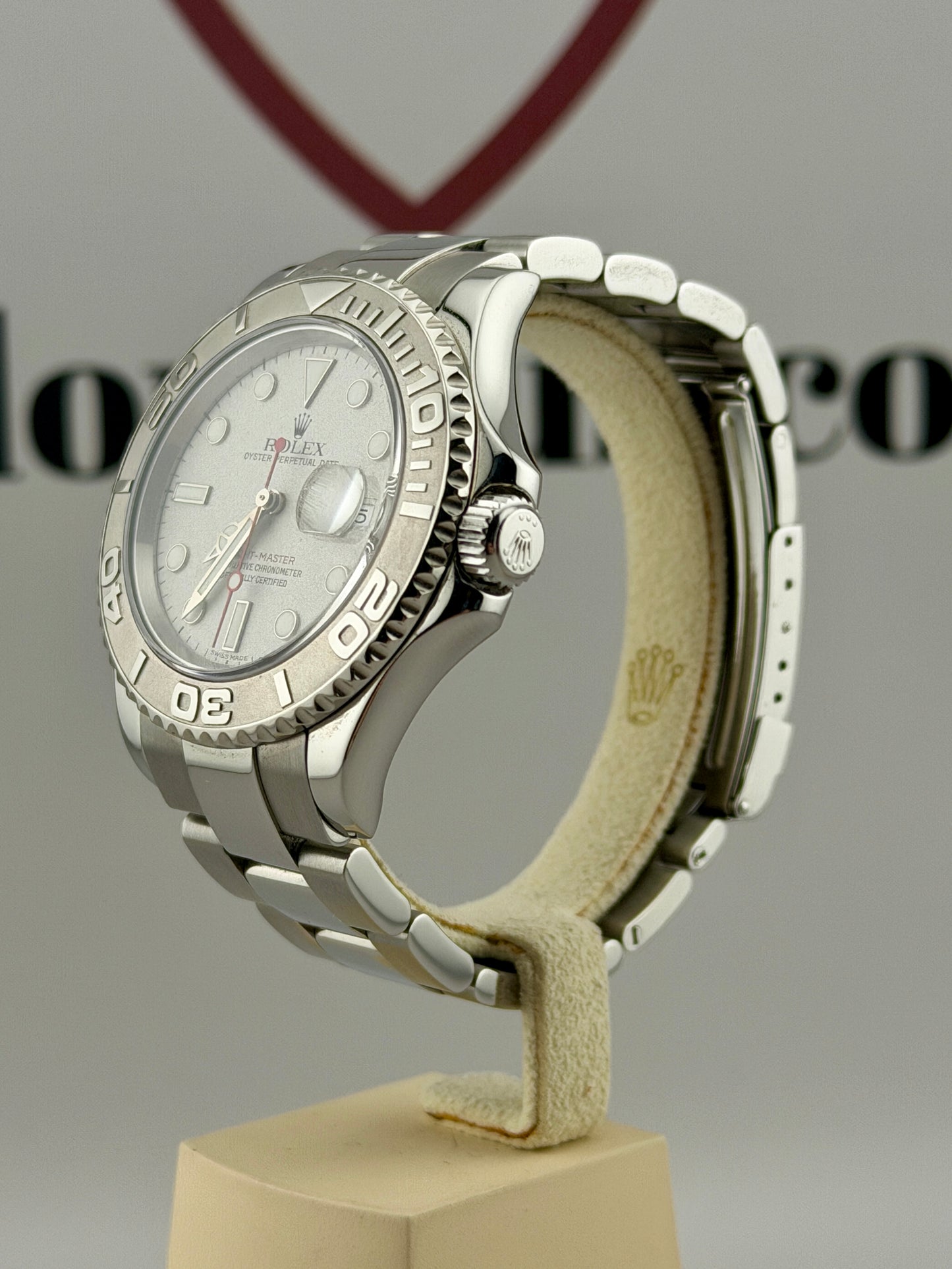 ROLEX Yacht-Master 40mm ref 16622 Platinum Bezel - MINT & Serviced