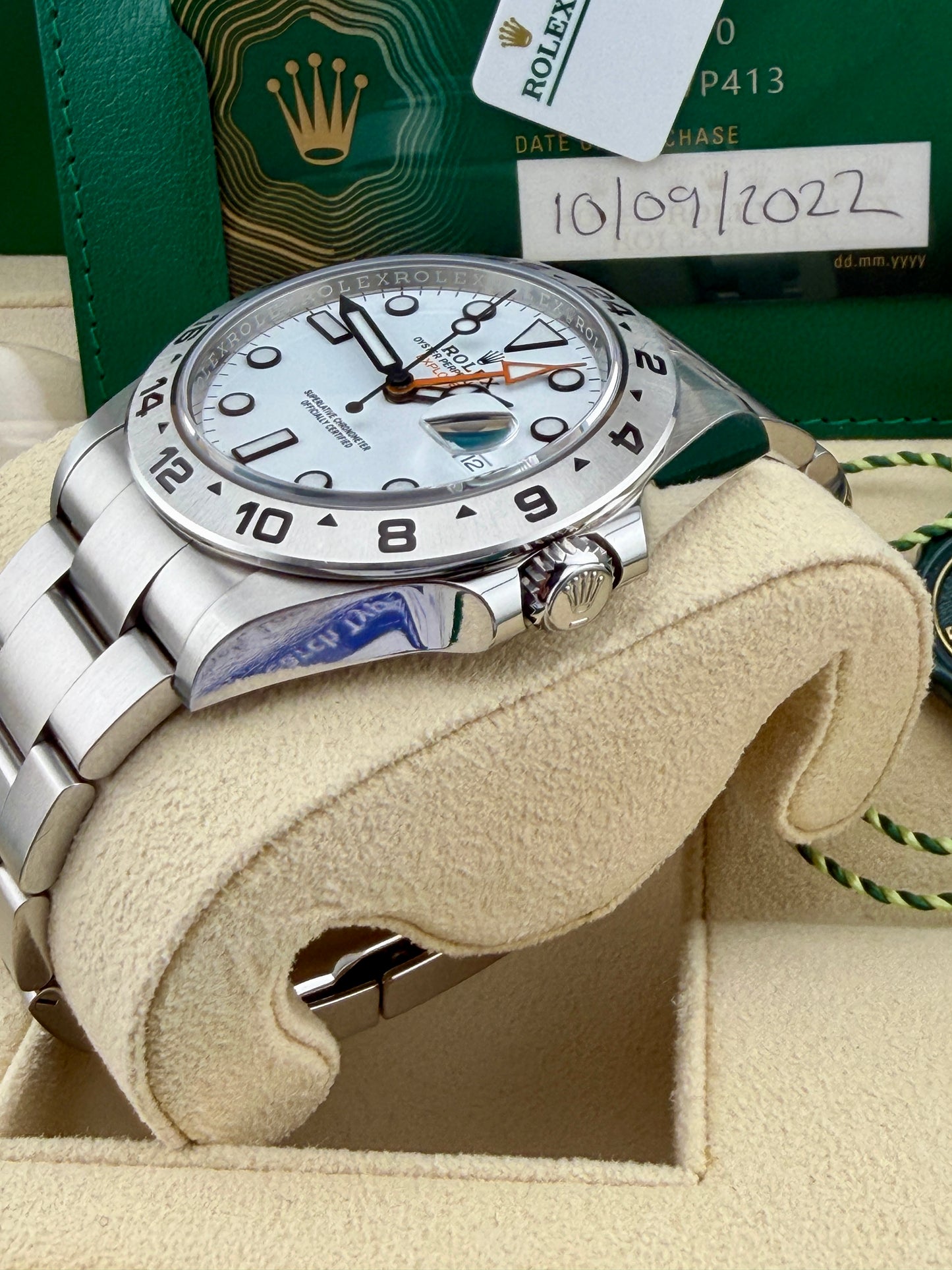 2022 ROLEX Explorer 2 'Polar' 226570 42mm Full Set + Warranty