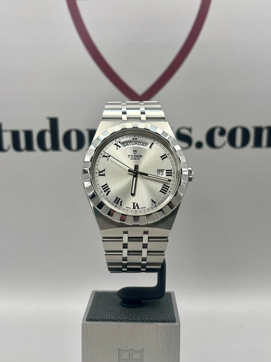 2024 TUDOR Royal Day/Date Silver Dial - M28600 - 41mm - Full Set
