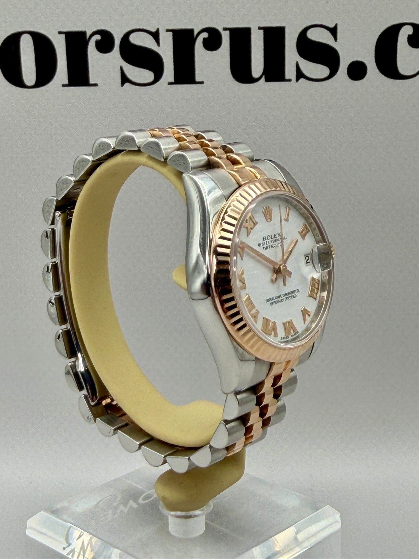 ROLEX DateJust 31mm Steel & Rose Gold 178271