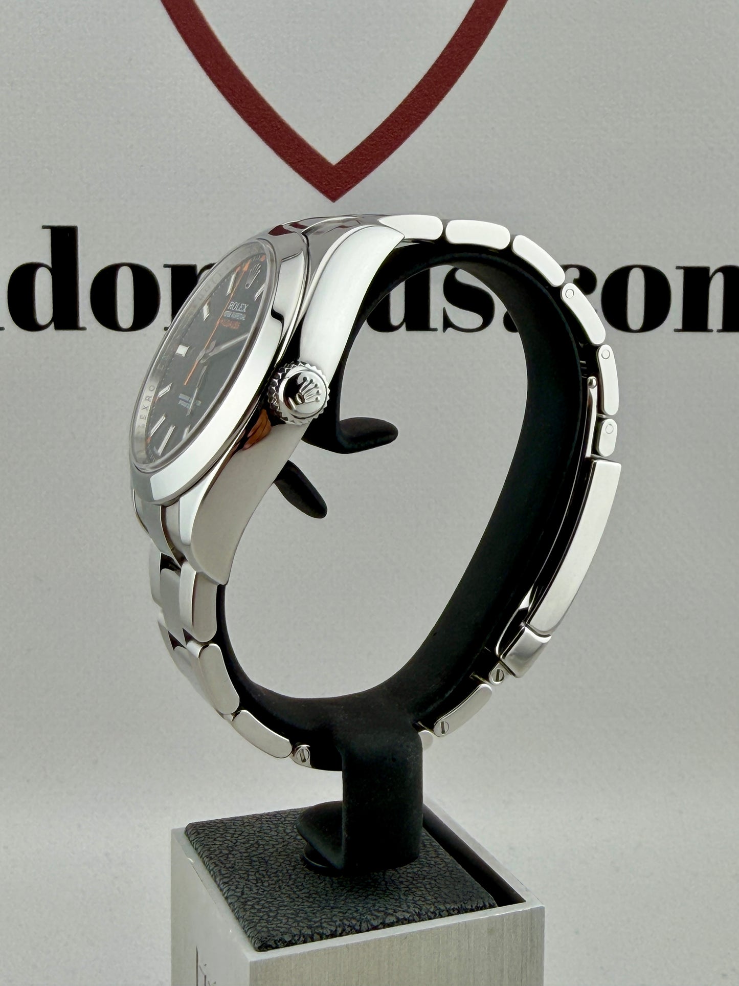 ROLEX Milgauss 116400 Black Dial 40mm Superb Condition