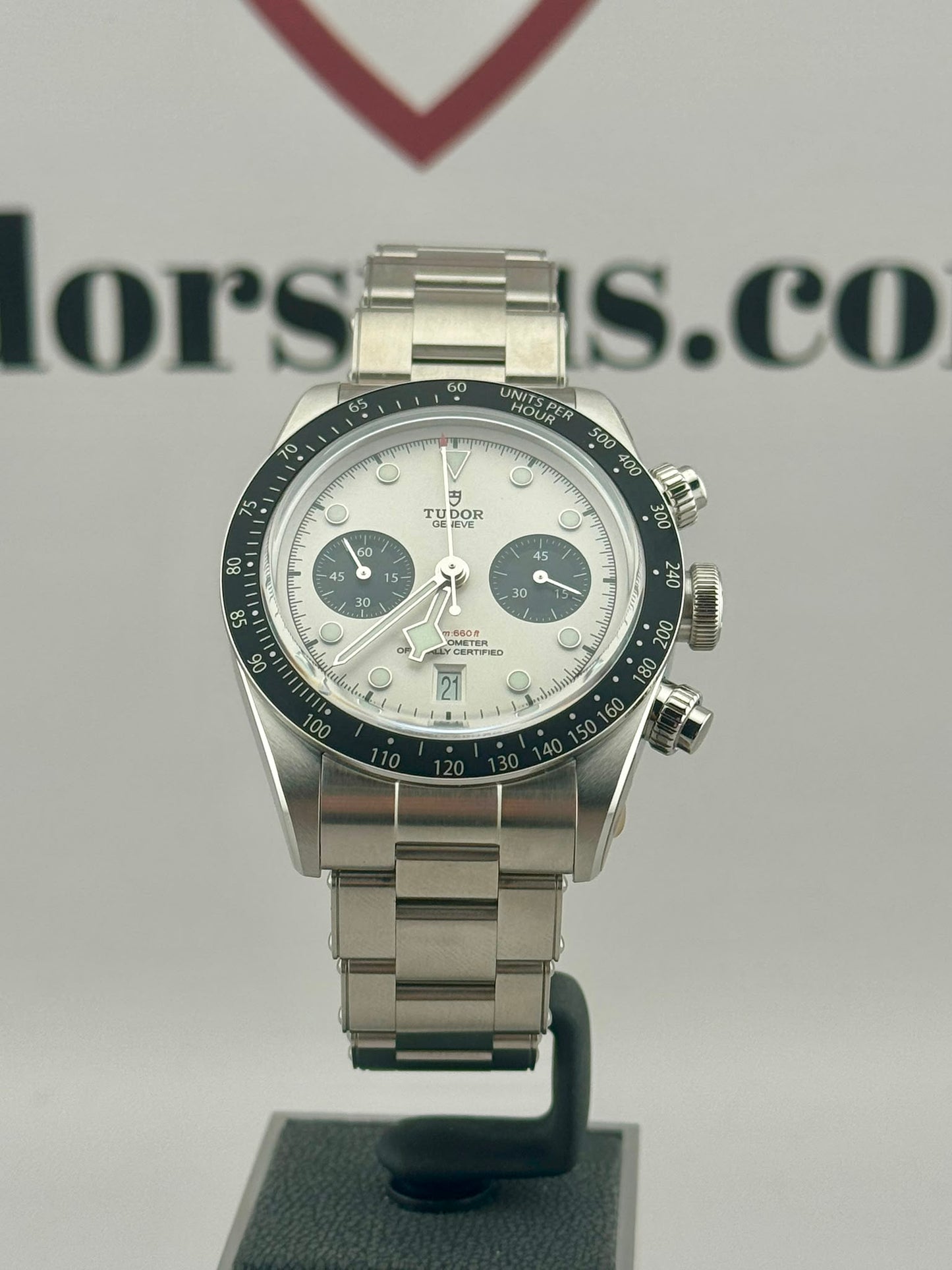 UNWORN 2026 TUDOR Black Bay Chrono Panda + T-Fit Clasp 41mm