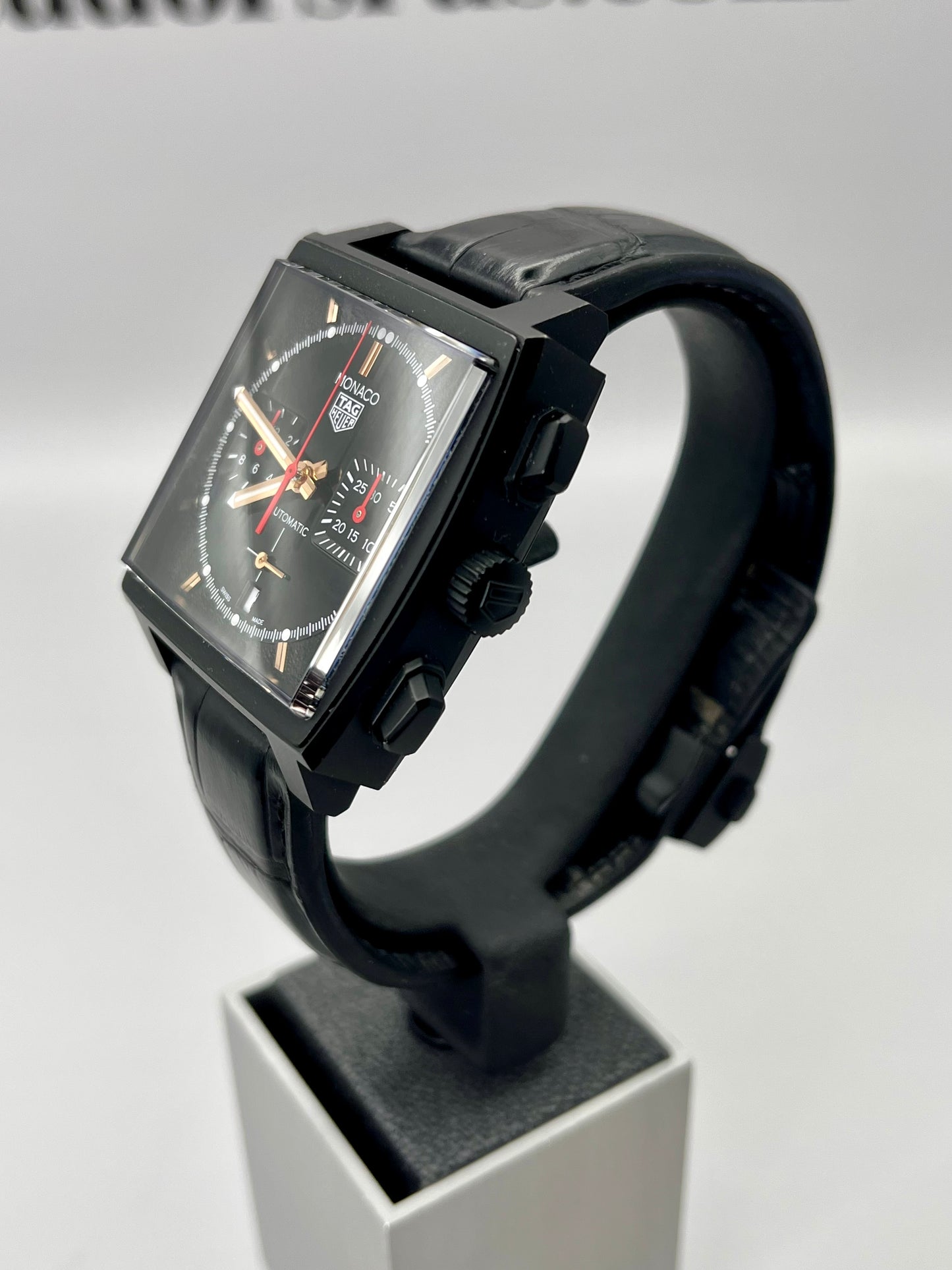 2023 TAG Heuer Monaco ‘Dark Lord’ CBL2180.FC6497 - Special Edition - Full Set