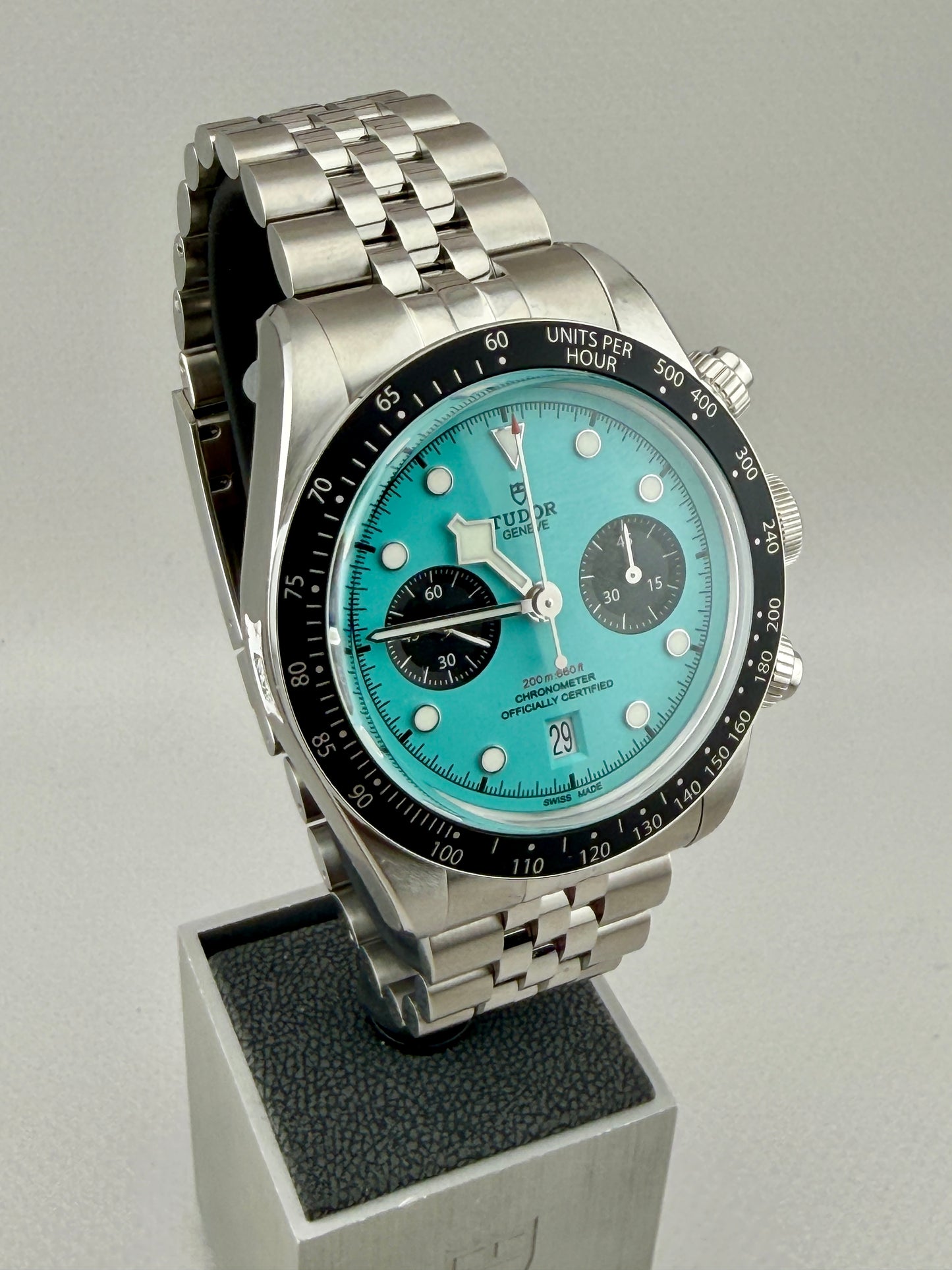Unworn 2026 TUDOR Black Bay Chrono 'Flamingo' 41mm Full Set