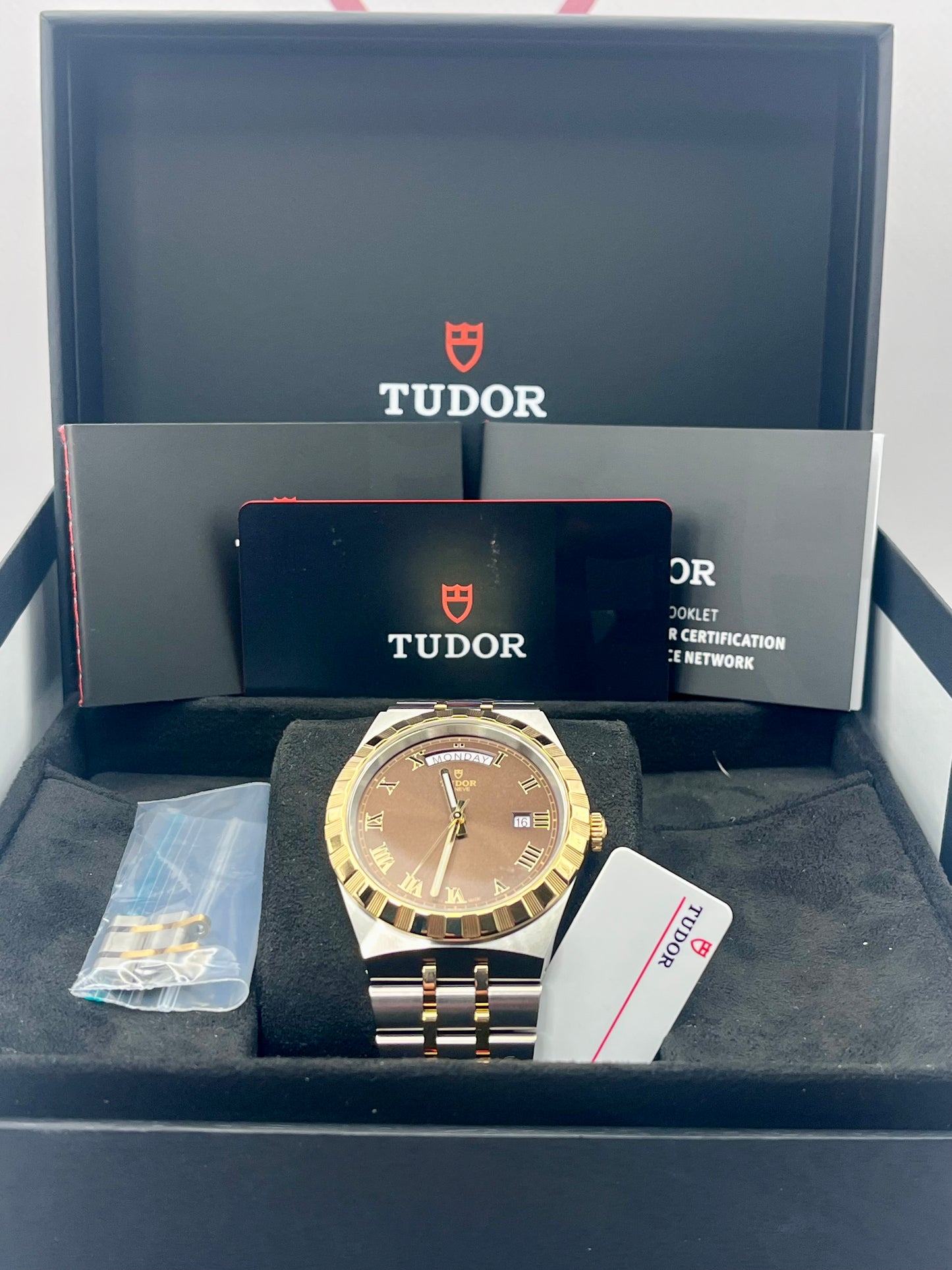 March 2026 TUDOR Royal Day/Date Steel & Gold Choc Dial 28603 41mm