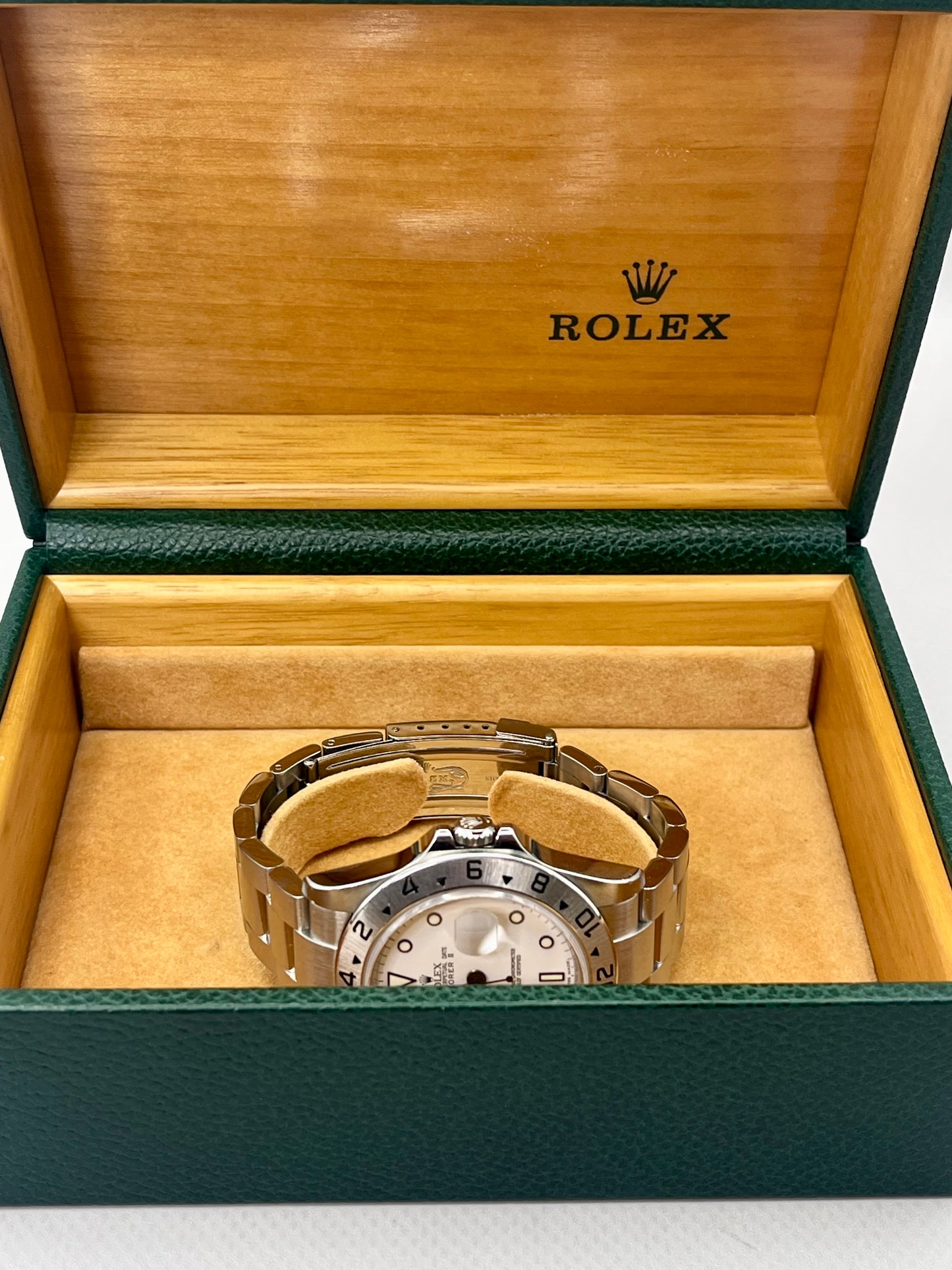 ROLEX Explorer II GMT 40mm 16570 Polar Serviced by Rolex