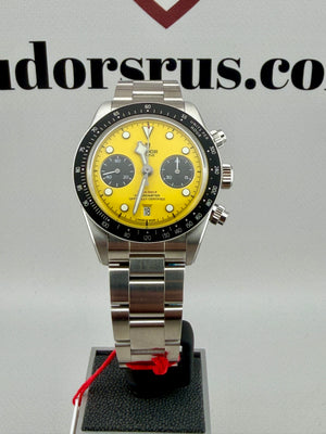 New Release TUDOR Black Bay Chrono Bumblebee 39mm Full Set