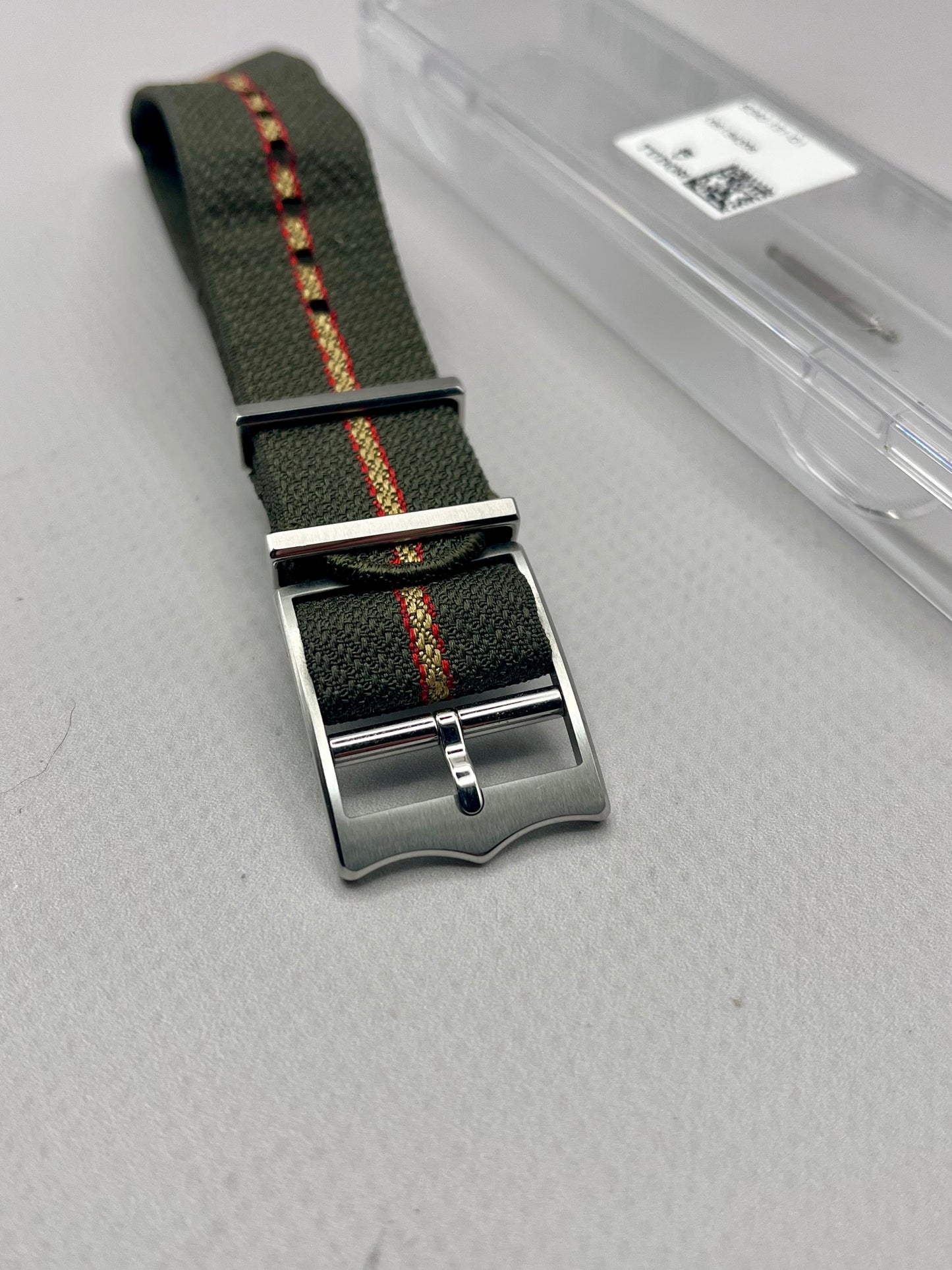 OEM Tudor 20mm NATO Strap & Stainless Buckle
