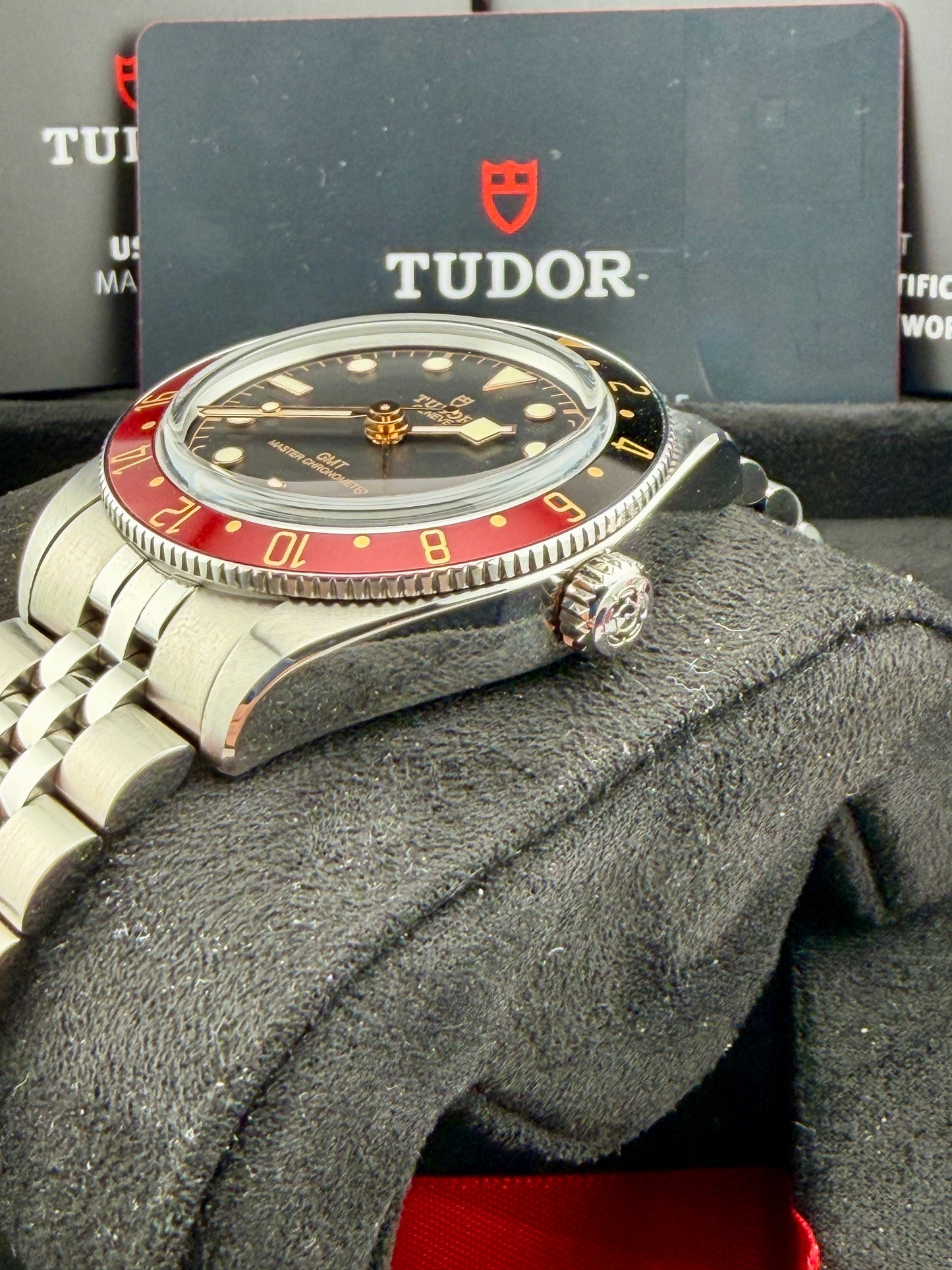 2026 TUDOR Black Bay 58 GMT 7939G1A0NRU Jubilee Strap 39mm Full Set