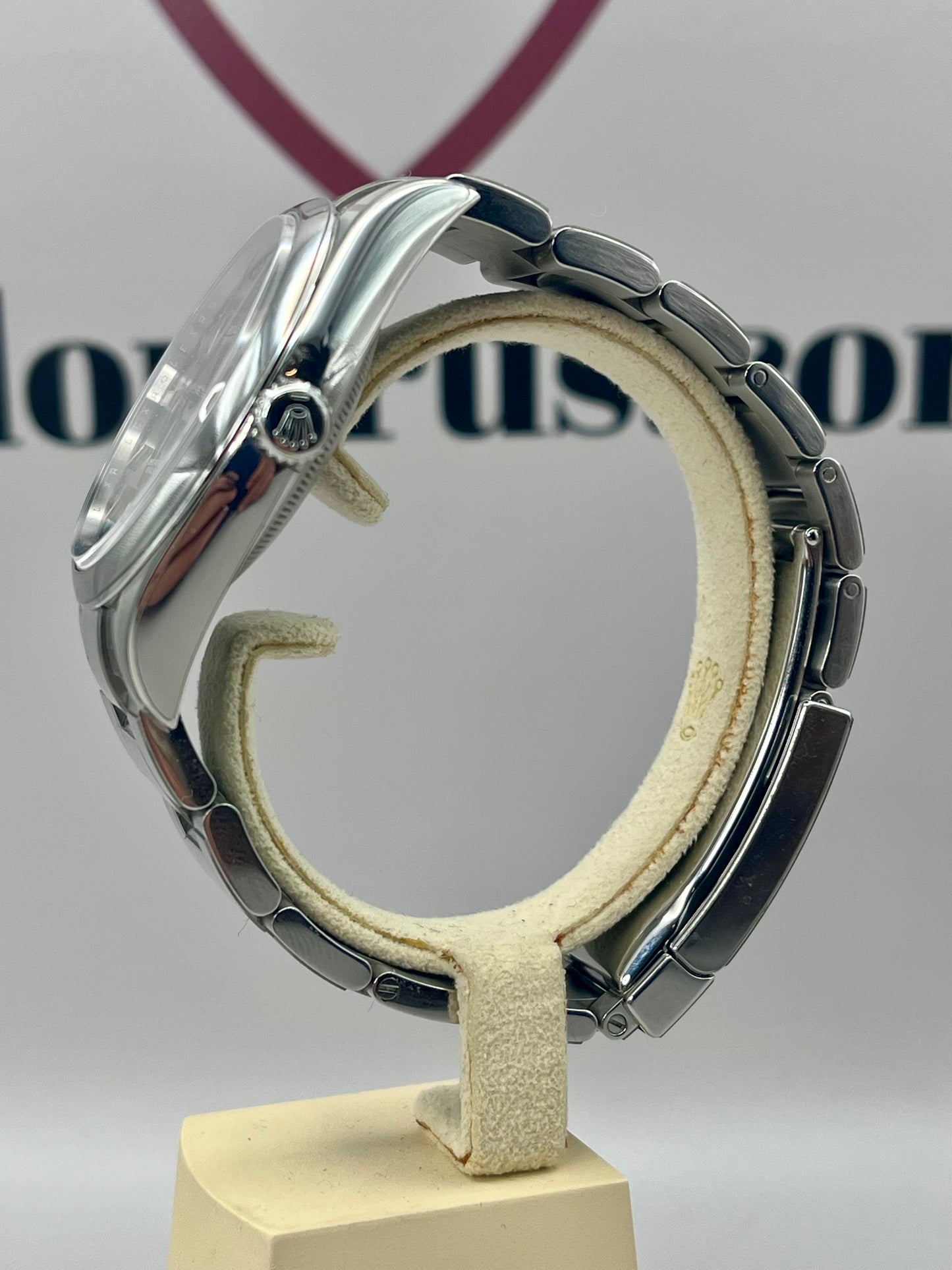 ROLEX Oyster Perpetual Rhodium Dial - 39mm - 114300 - Full Set