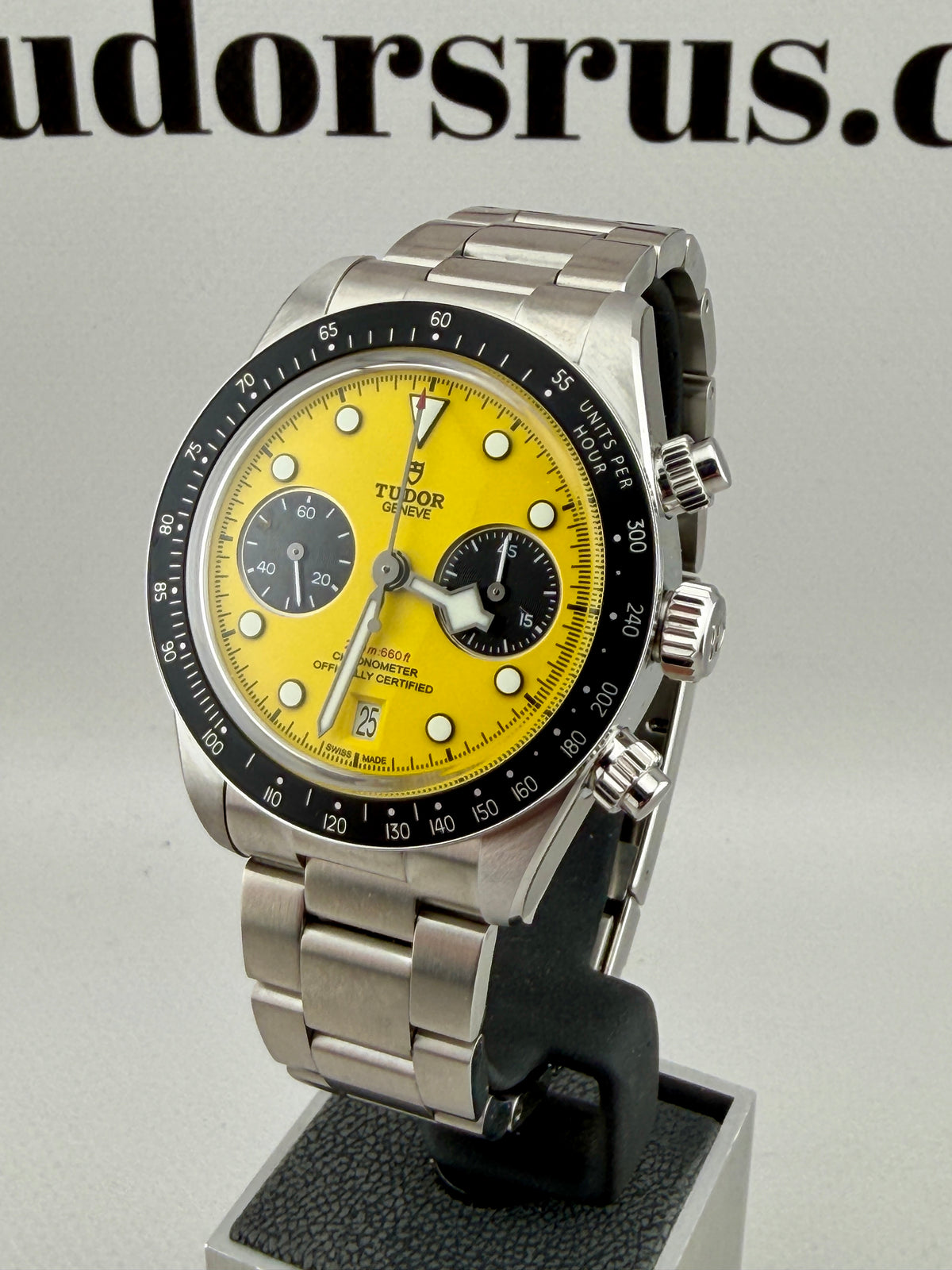 2026 TUDOR Black Bay Chrono BumbleBee M79310 39mm Full Set