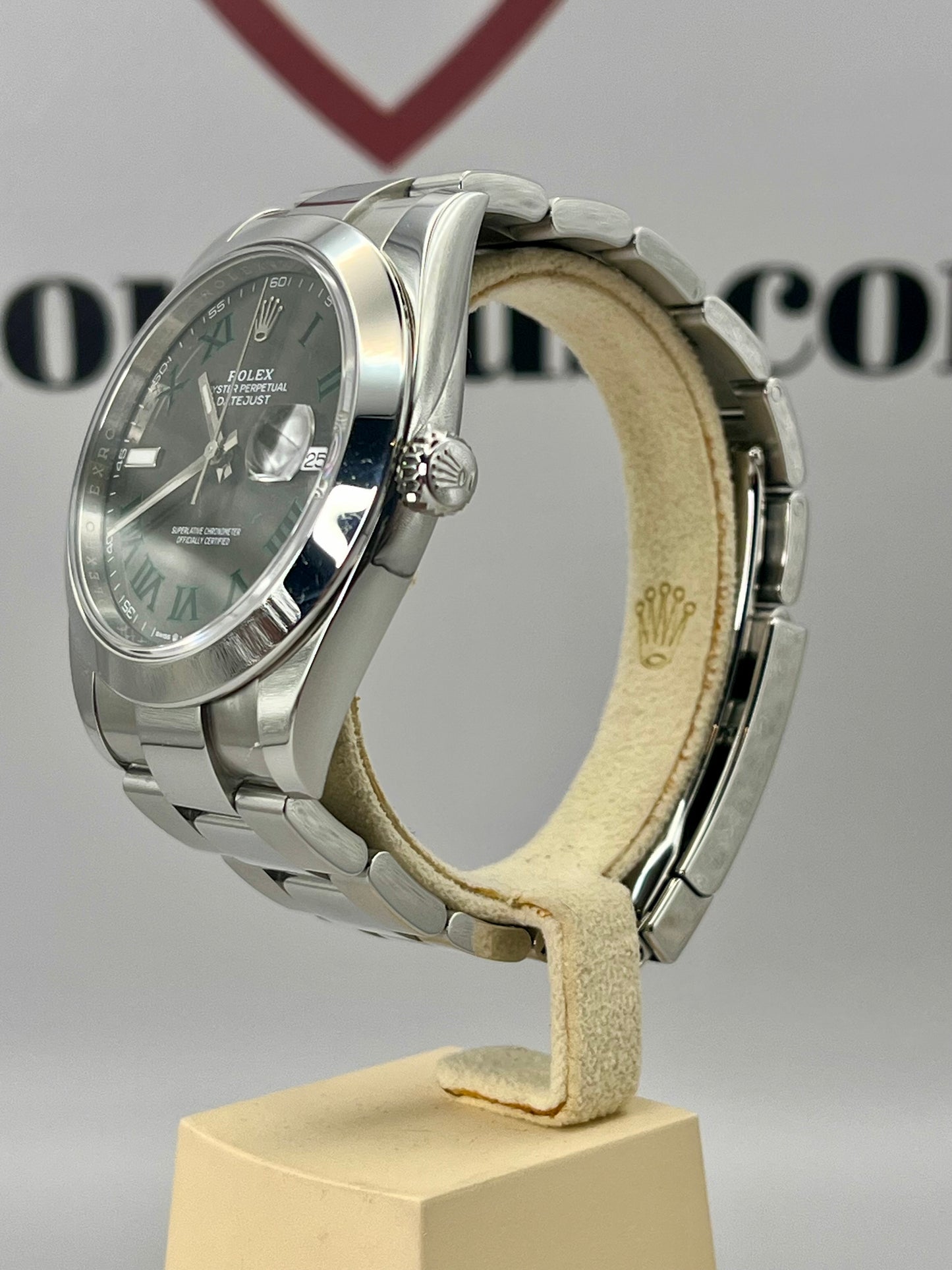 2020 ROLEX Datejust 41 - Wimbledon Dial - 126300 - Full Set - PX Welcome