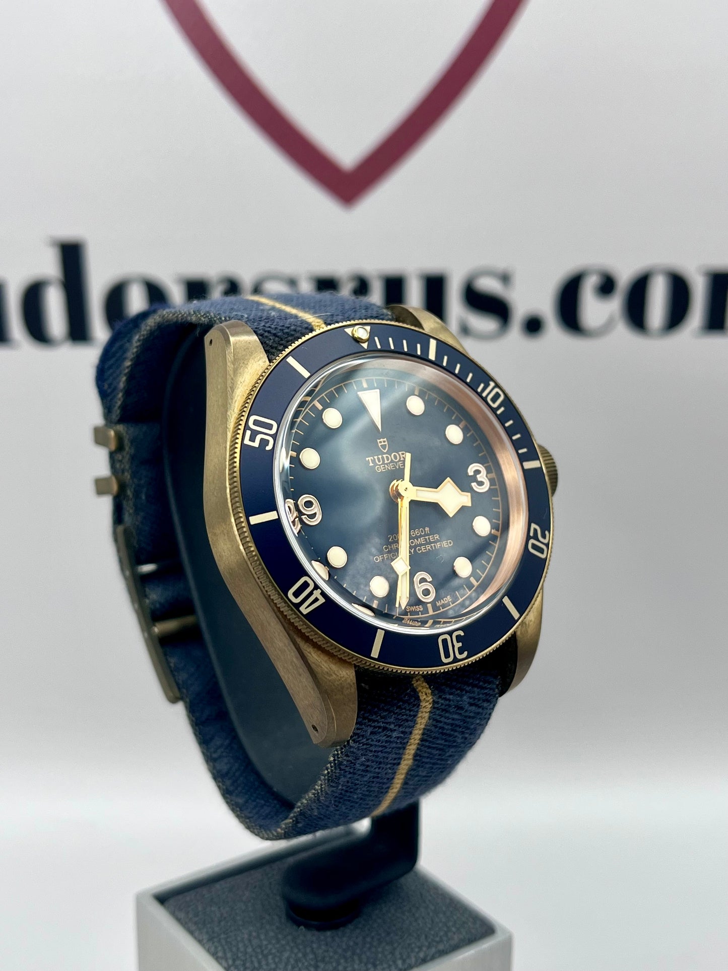 2023 TUDOR Black Bay Bronze Bucherer 79250BB 43mm 2 x OEM Straps